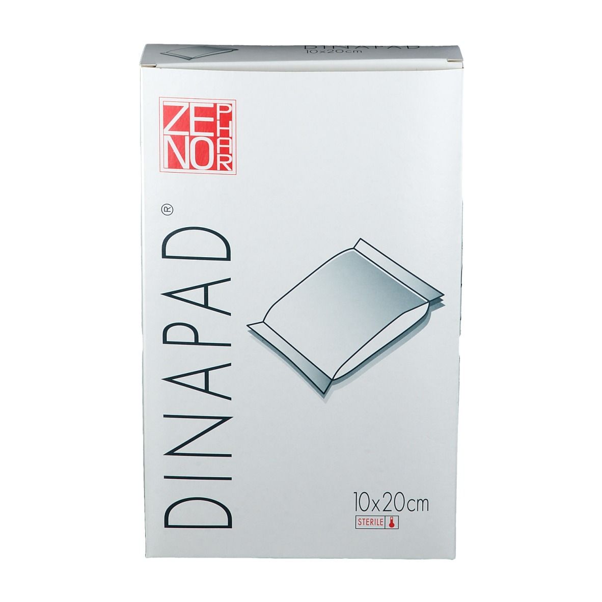 Dinapad 10X20Cm Compresse Sterile N/Adh