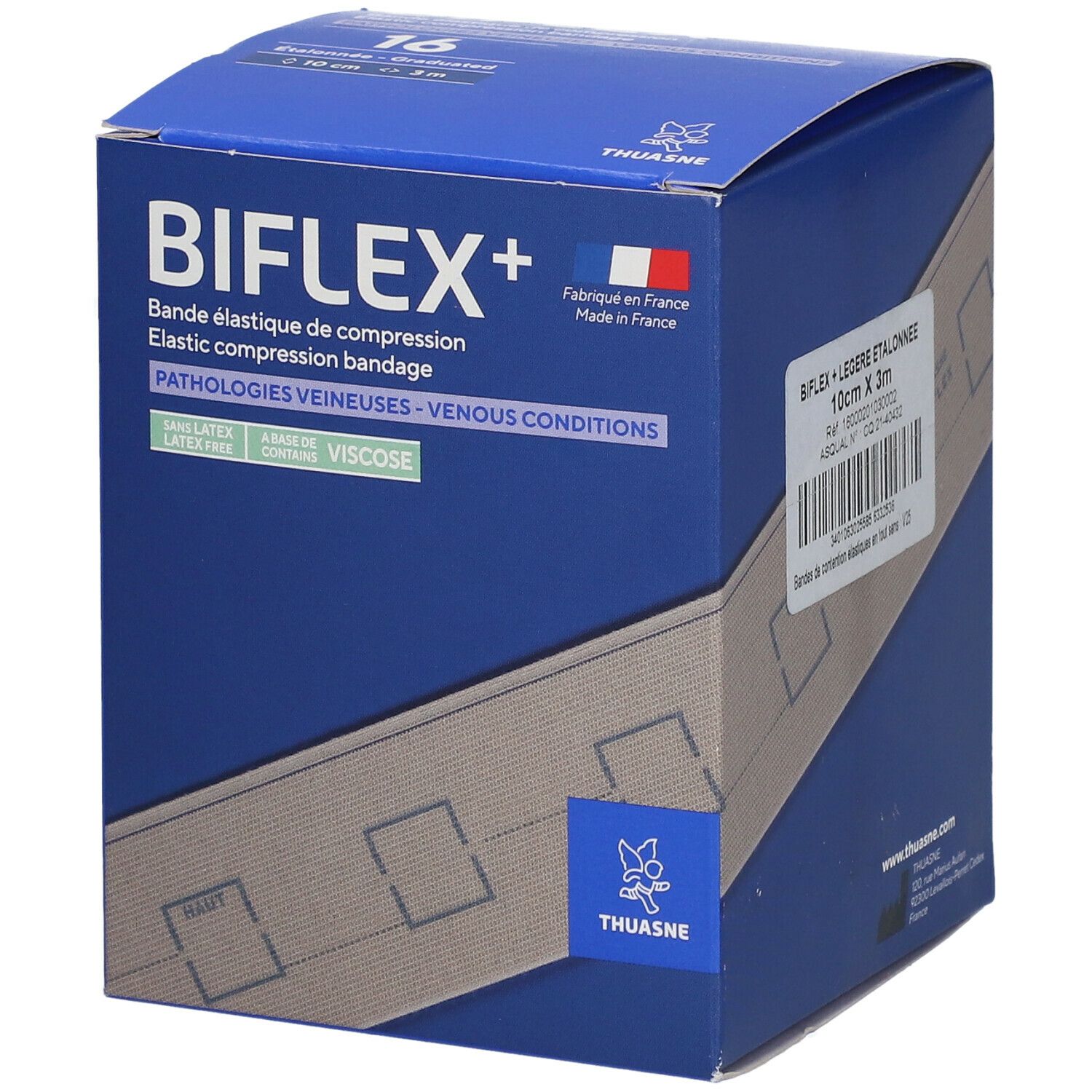 Biflex® 16+ Medium Stretch + Indic. Beige 10 cm x 3 m