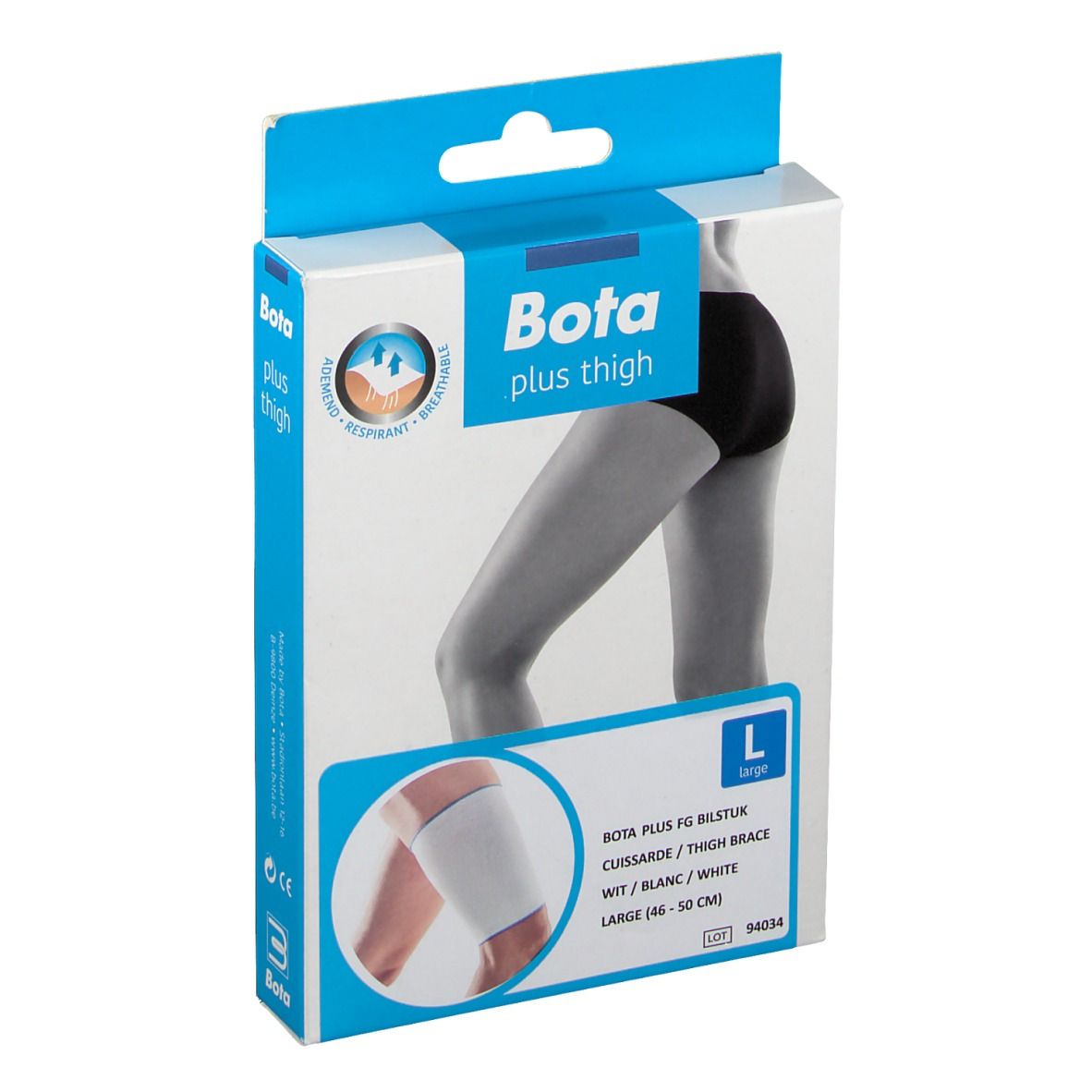 Bota Plus Cuisse Blanc Large