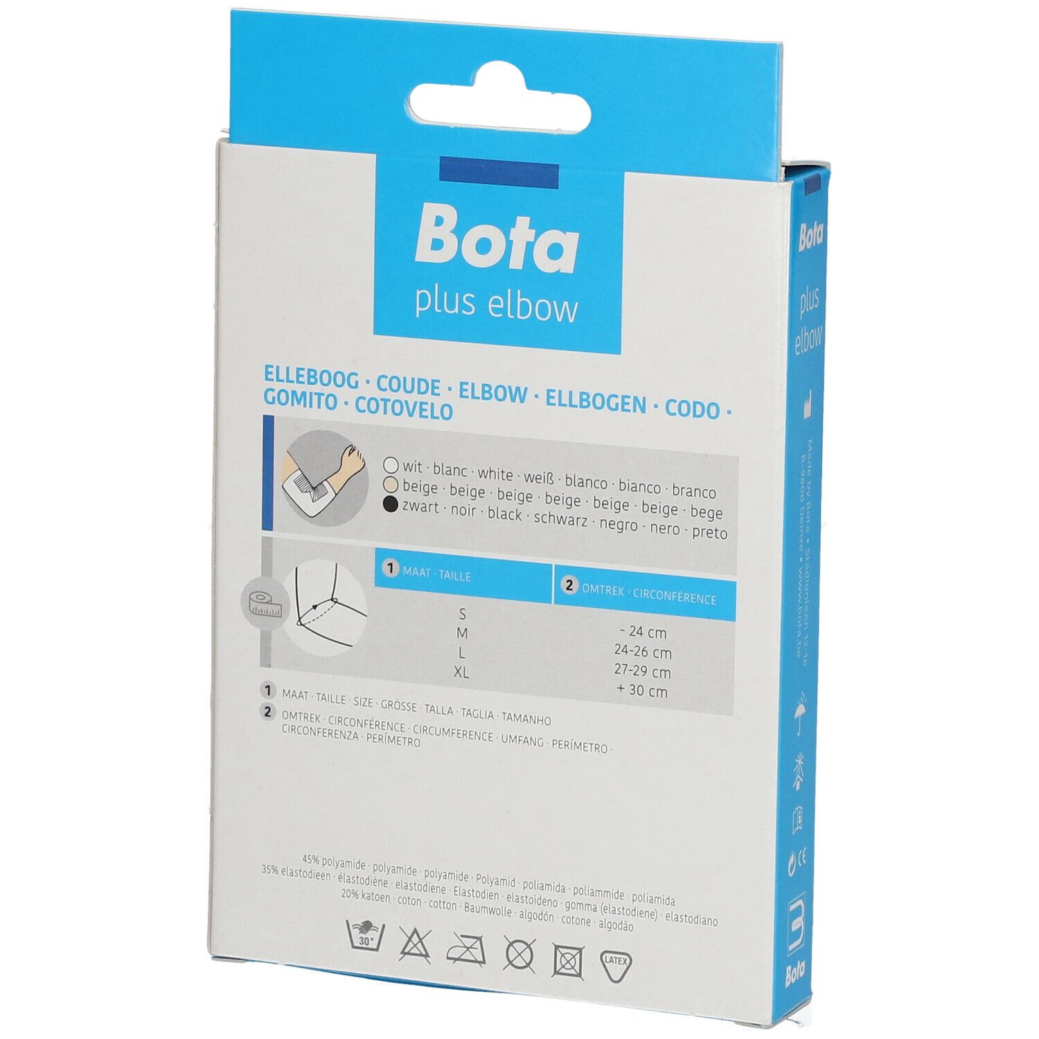Bota Plus Coudière Blanc Taille Large