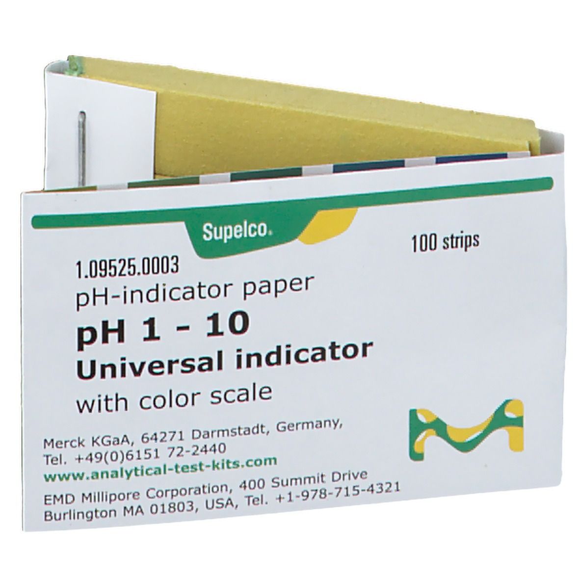 Supelco® Papier indicateur pH 1-10