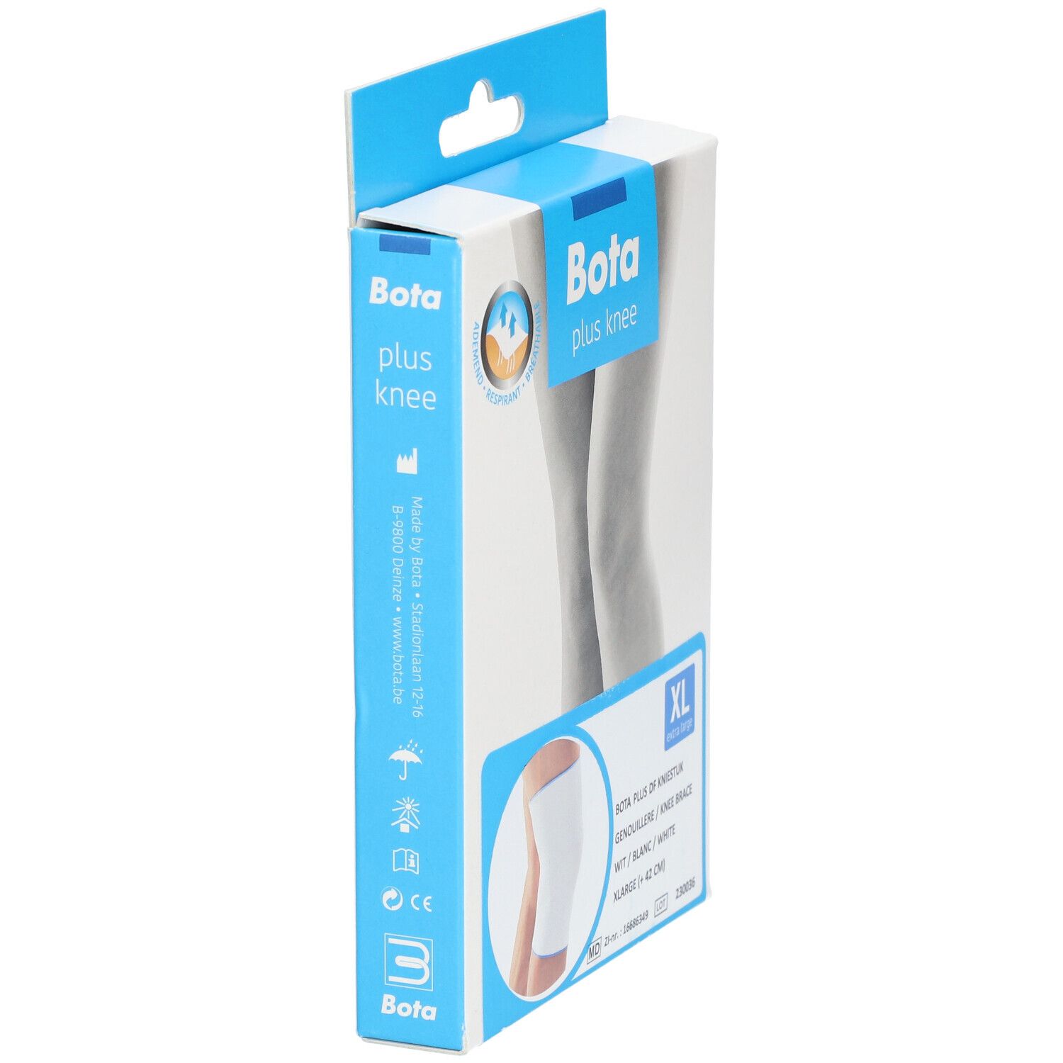 Bota Plus DF Genouillère Blanc Taille Extra Large