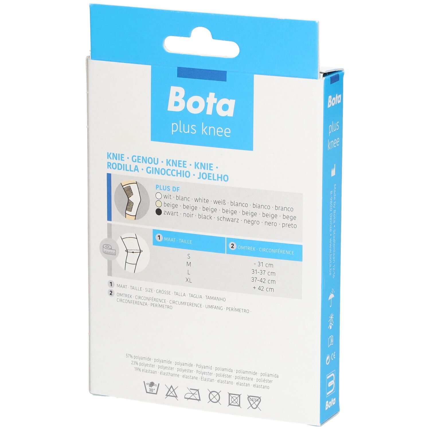 Bota Plus DF Genouillère Blanc Taille Extra Large