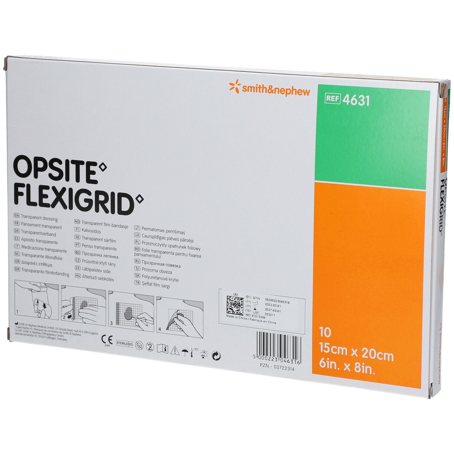Opsite Flexigrid 15 x 20 cm