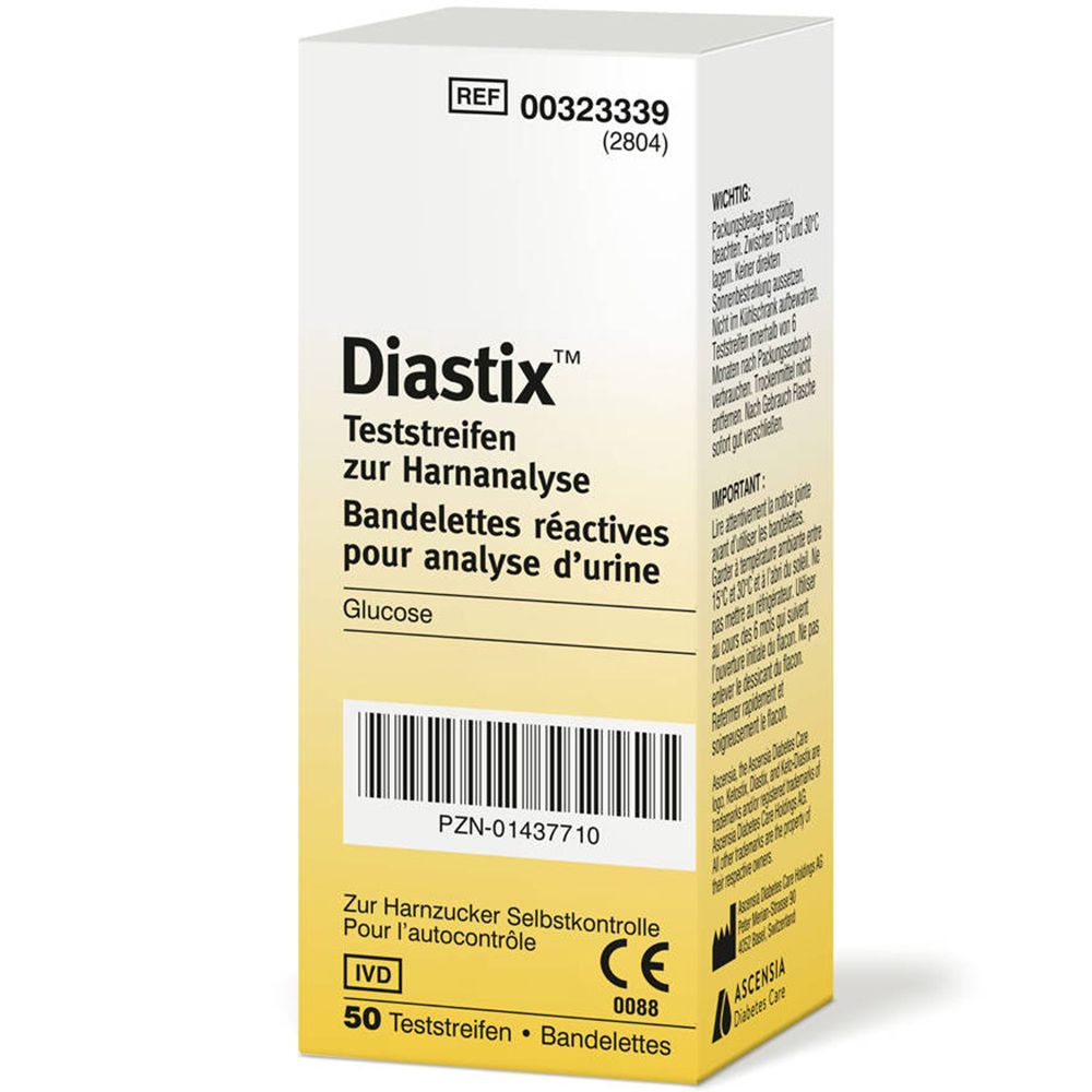 Ascensia™ Diastix Bandelettes réactives