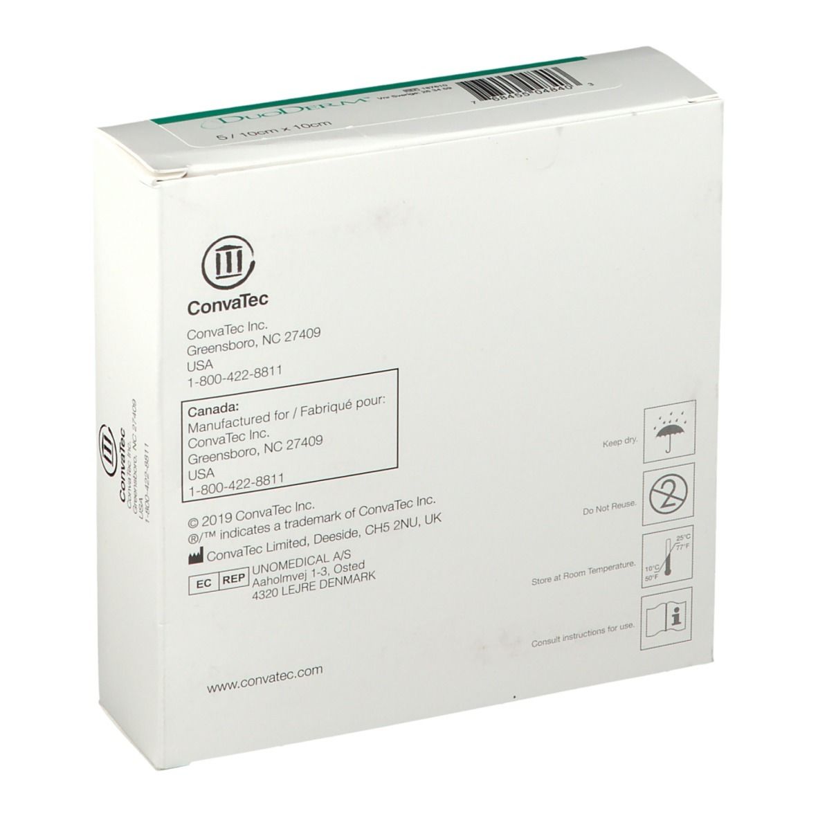 ConvaTec DuoDERM® 10 cm x 10 cm