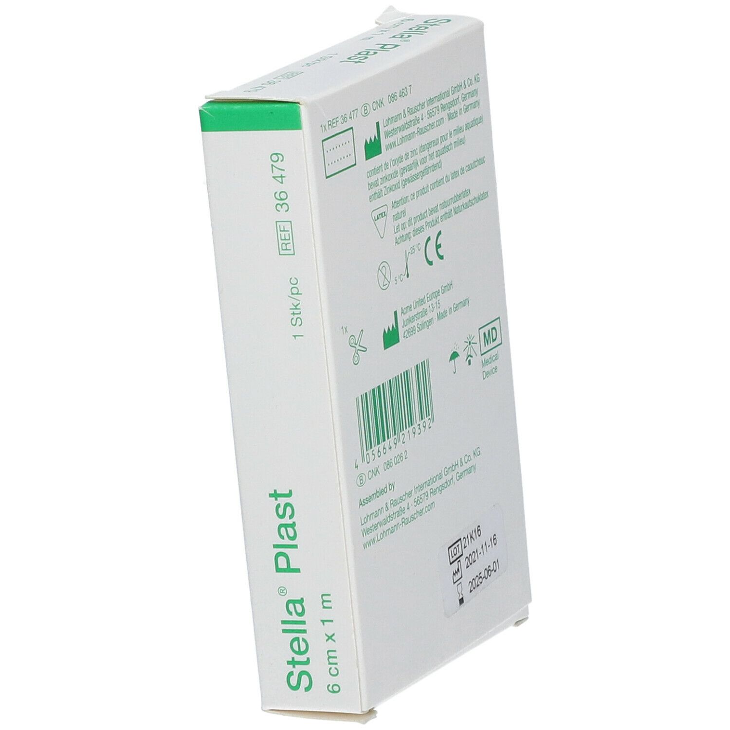 Stella Plast® 6 cm x 1 m + Ciseaux