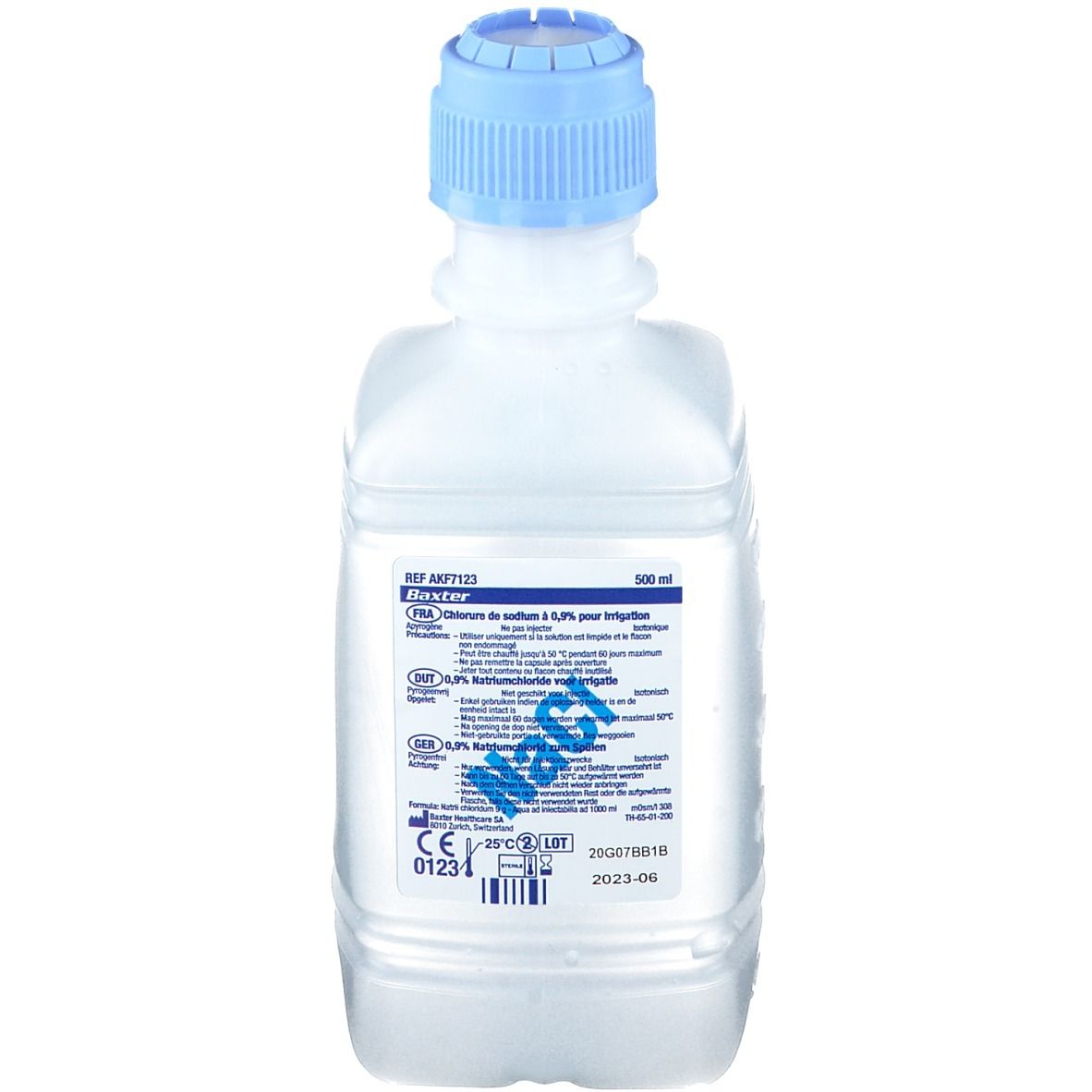 Bx Viapack Nacl 0.9% Irrigation 500 ml - Redcare Pharmacie