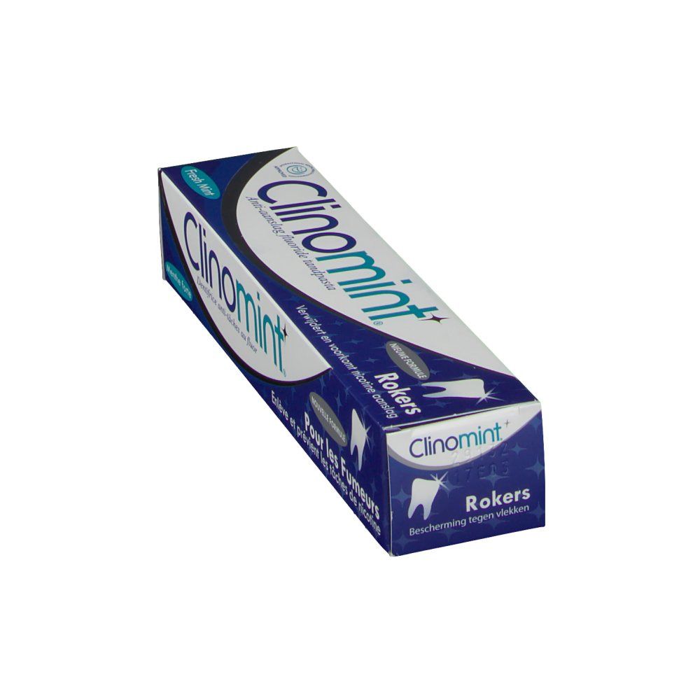 Clinomint Dentifrice Fluor Fumeur