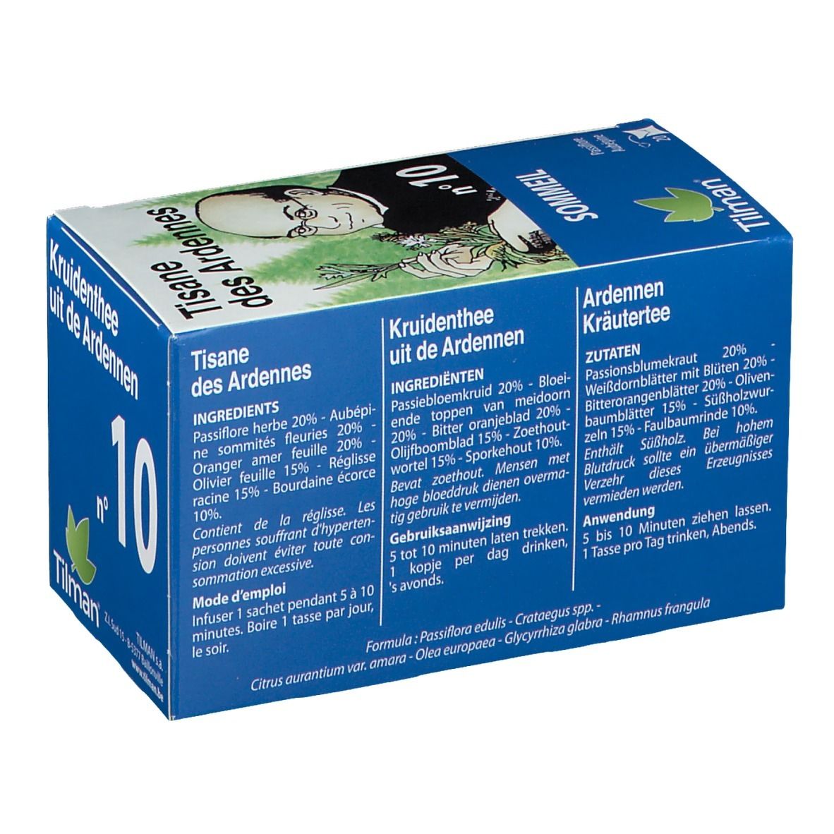 Tilman Tisane des Ardennes n°10 Sommeil
