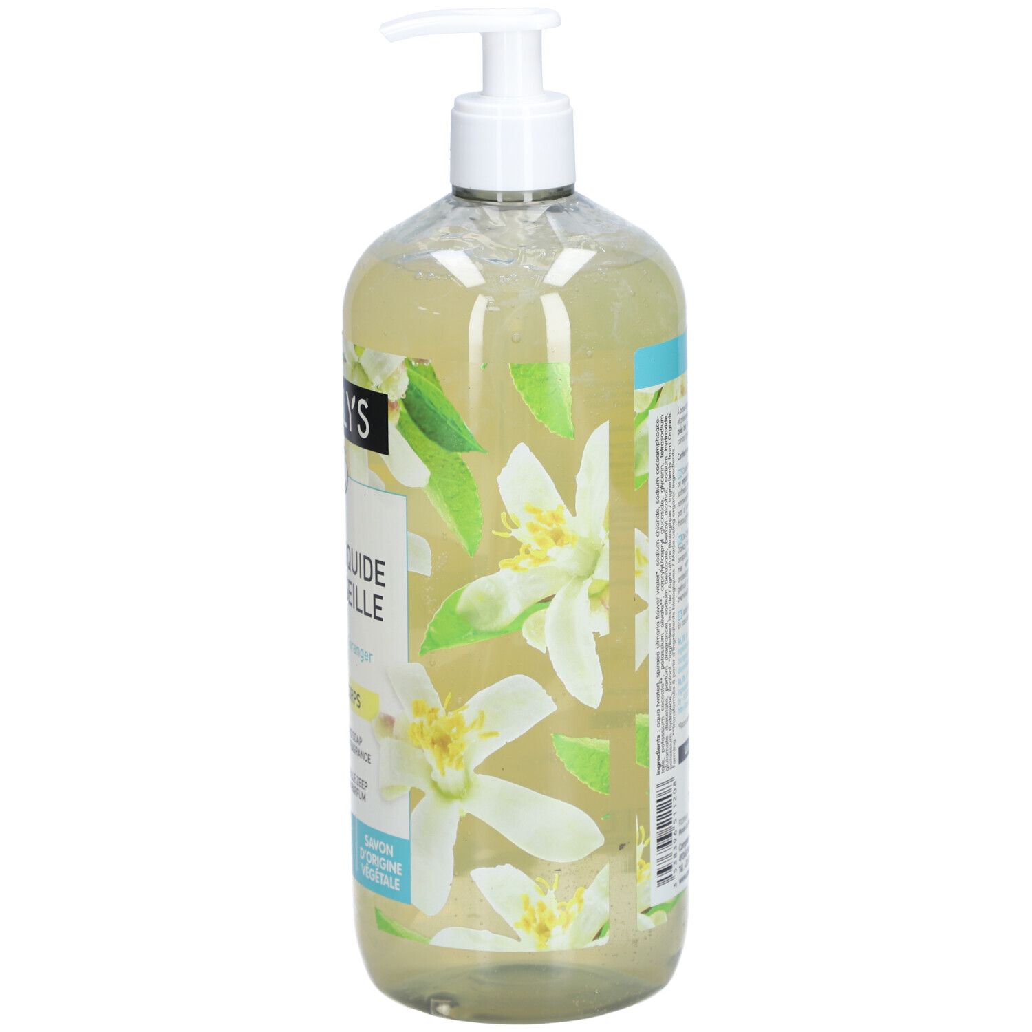 Coslys Savon Liquide Marseille Pure Parfum Fleur D'Oranger