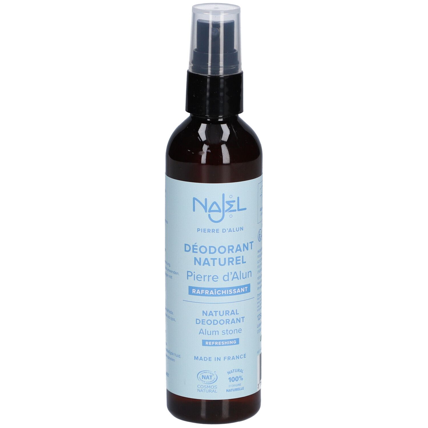 NAJEL Déodorant Pierre D'Alun Naturel Spray