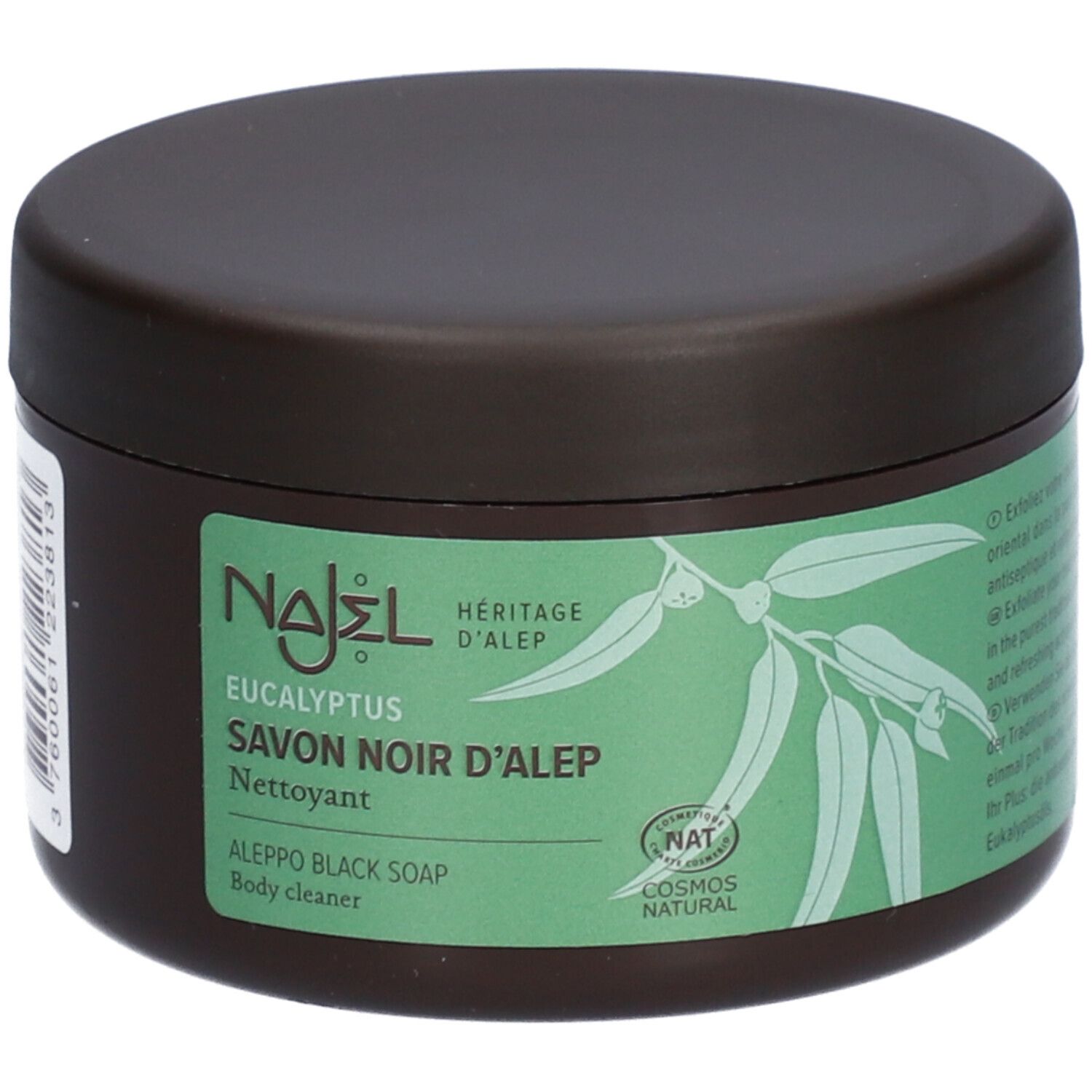 Najel Eucalyptus Savon Noir D'Alep Gommage Corps
