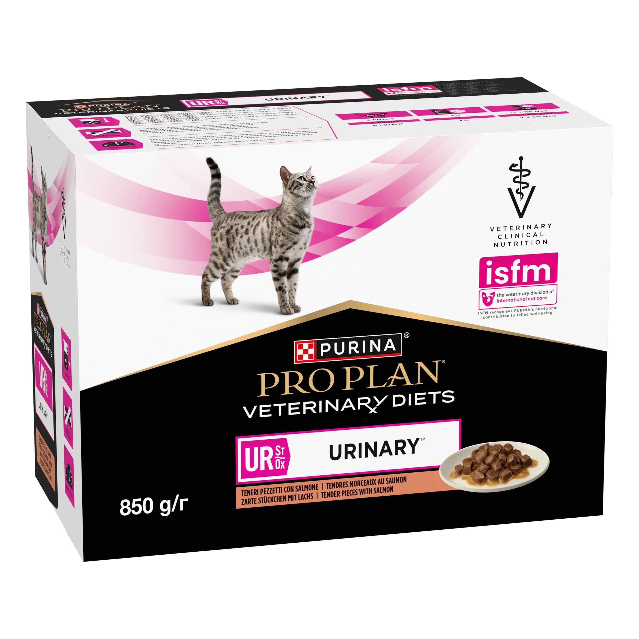Purina Pro Plan Veterinary Diets Urinary nourriture humide pour chats, 850g.