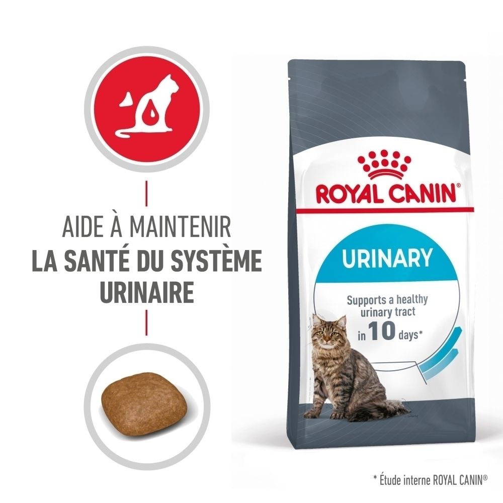Royal Canin Urinary Care : Aide au maintien de la santé urinaire.
