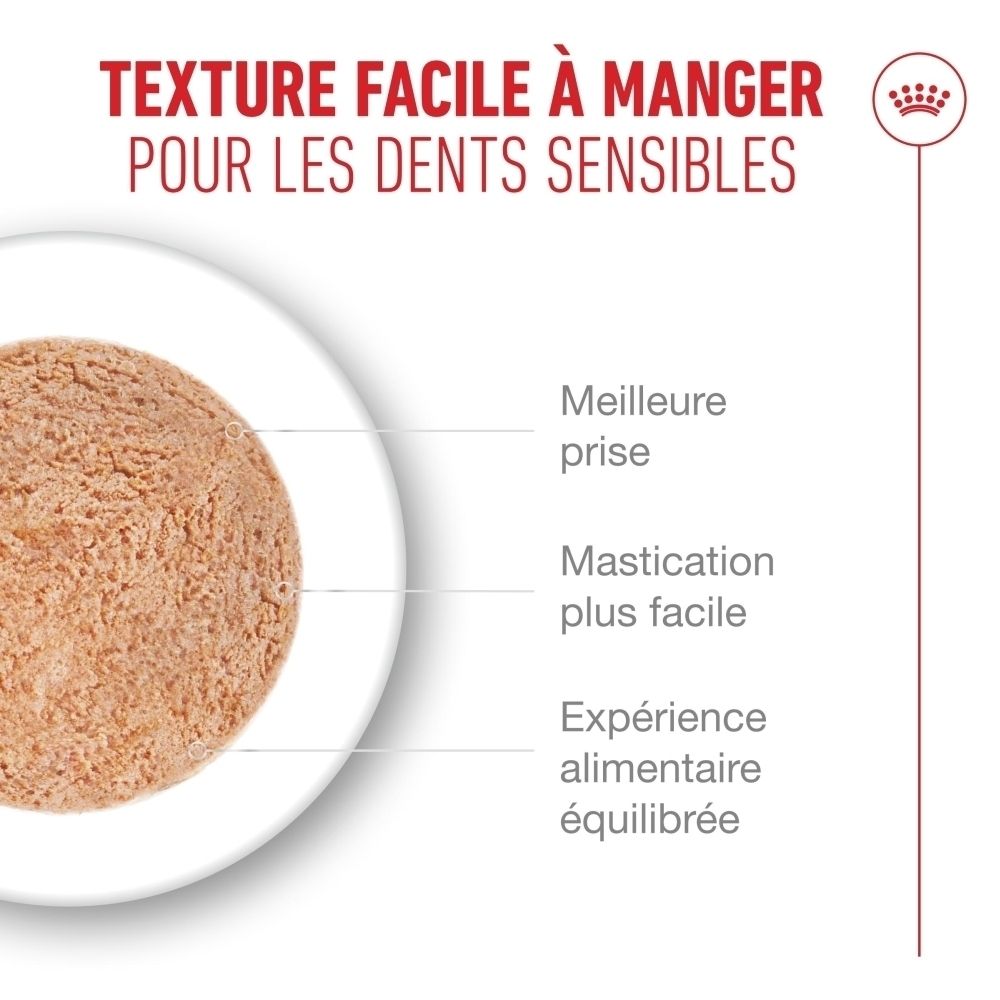 Boîte de Royal Canin FHN Ageing 11+ Mousse pour chats.