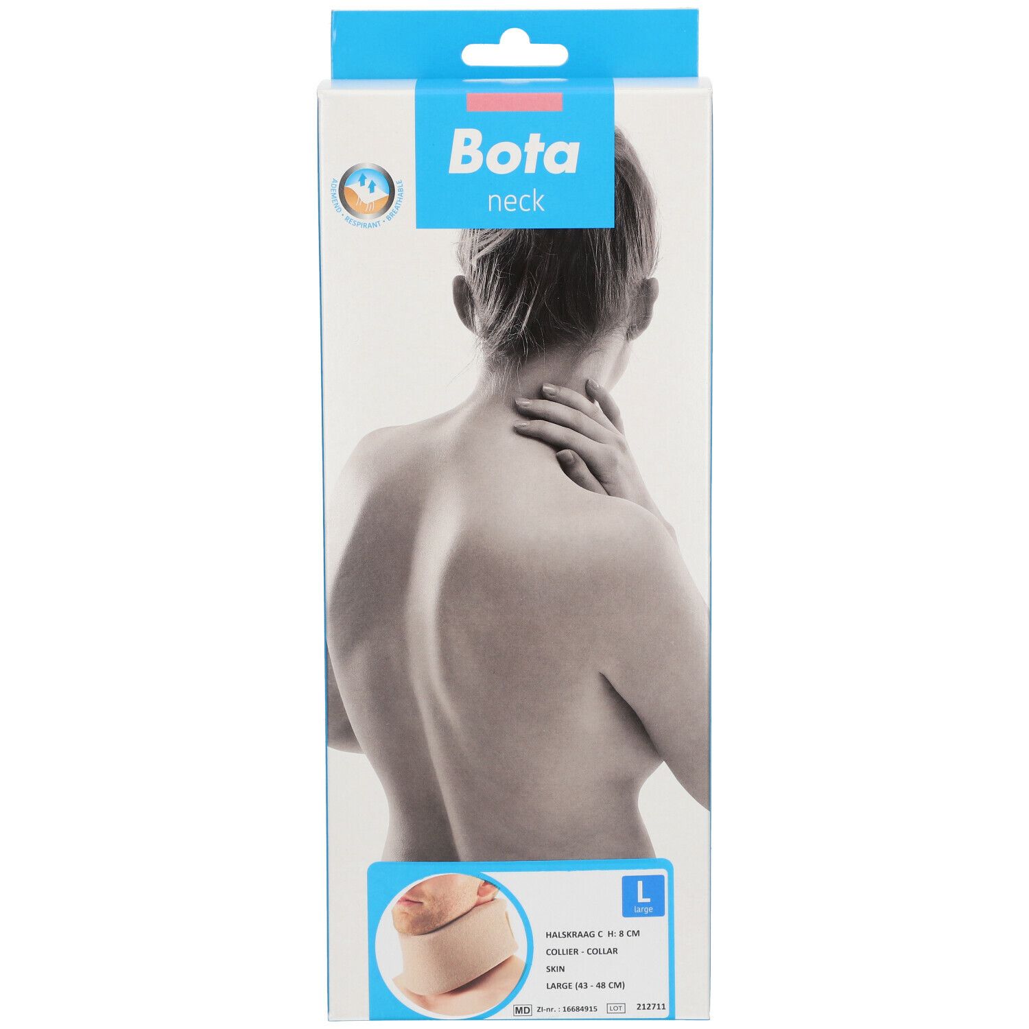 Bota Collier Cervical Modèle C Hauteur 8 Large Skin