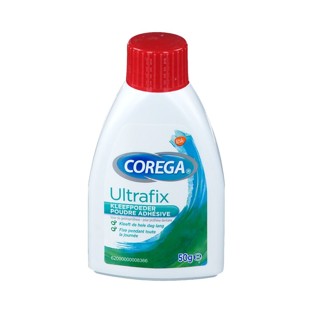 COREGA® Poudre adhésive Ultrafix 40 g - Redcare Pharmacie