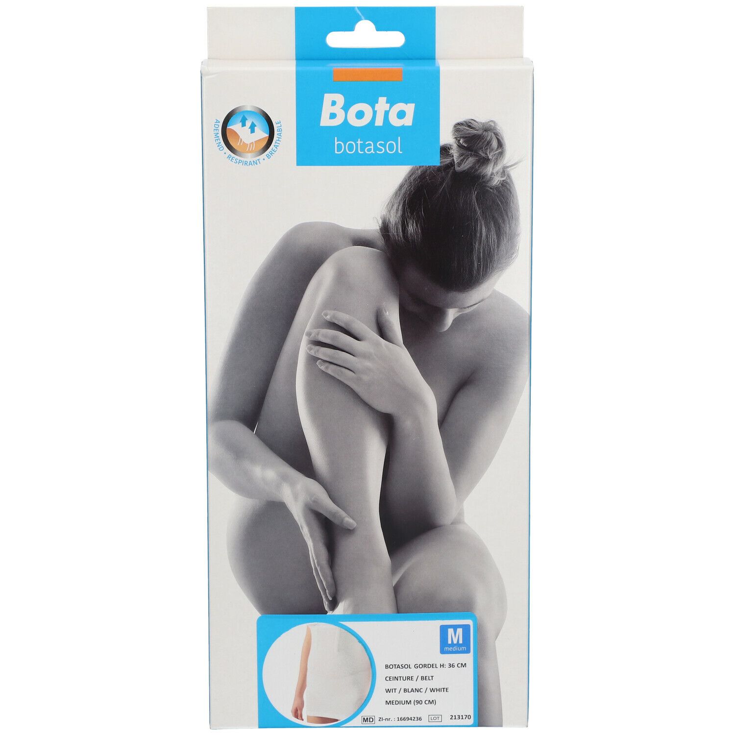 Bota Botasol Ceinture Blanc Hauteur 36 cm Taille Medium