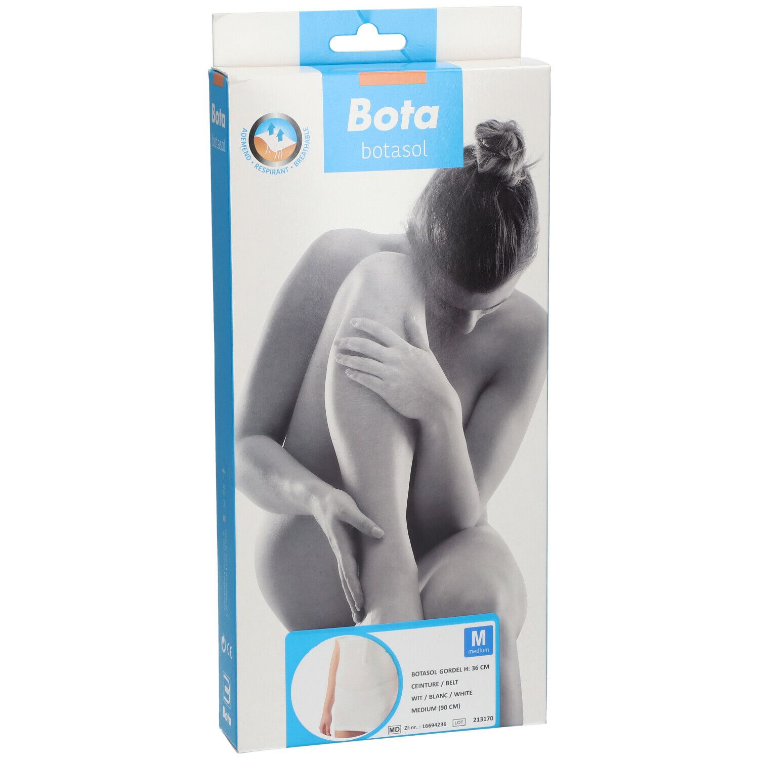 Bota Botasol Ceinture Blanc Hauteur 36 cm Taille Medium