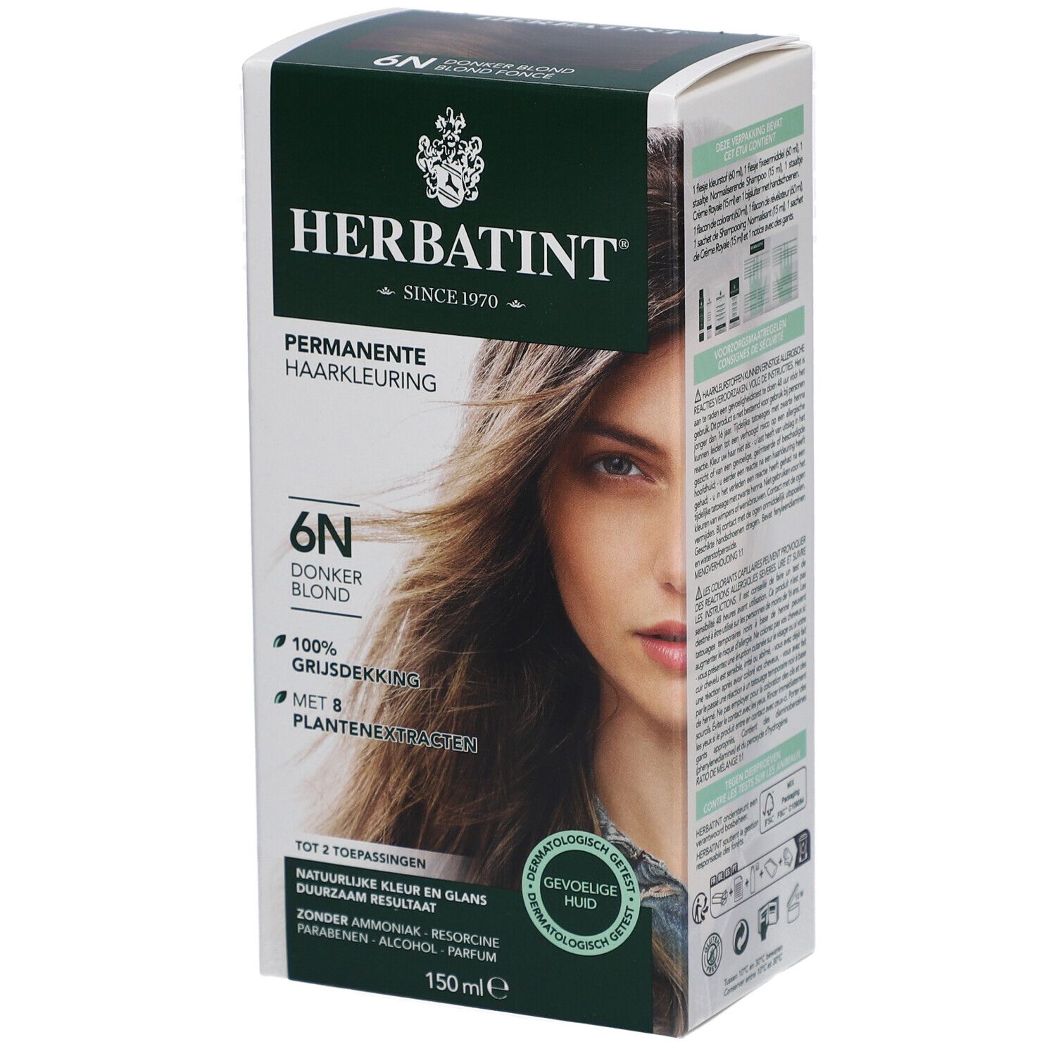 HERBATINT® 6N Soin Colorant Blond Foncé