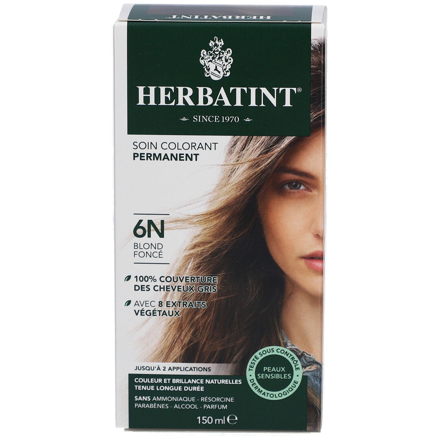 HERBATINT® 6N Soin Colorant Blond Foncé