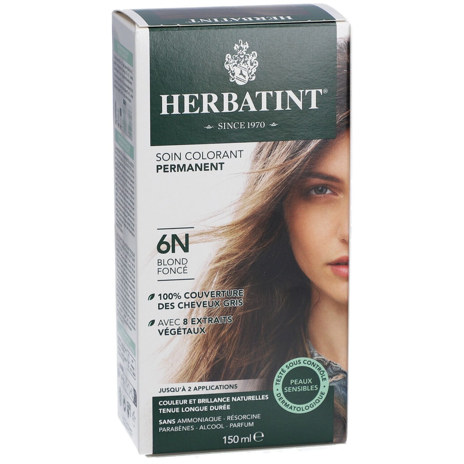 HERBATINT® 6N Soin Colorant Blond Foncé