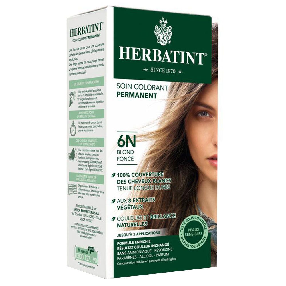 HERBATINT® 6N Soin Colorant Blond Foncé