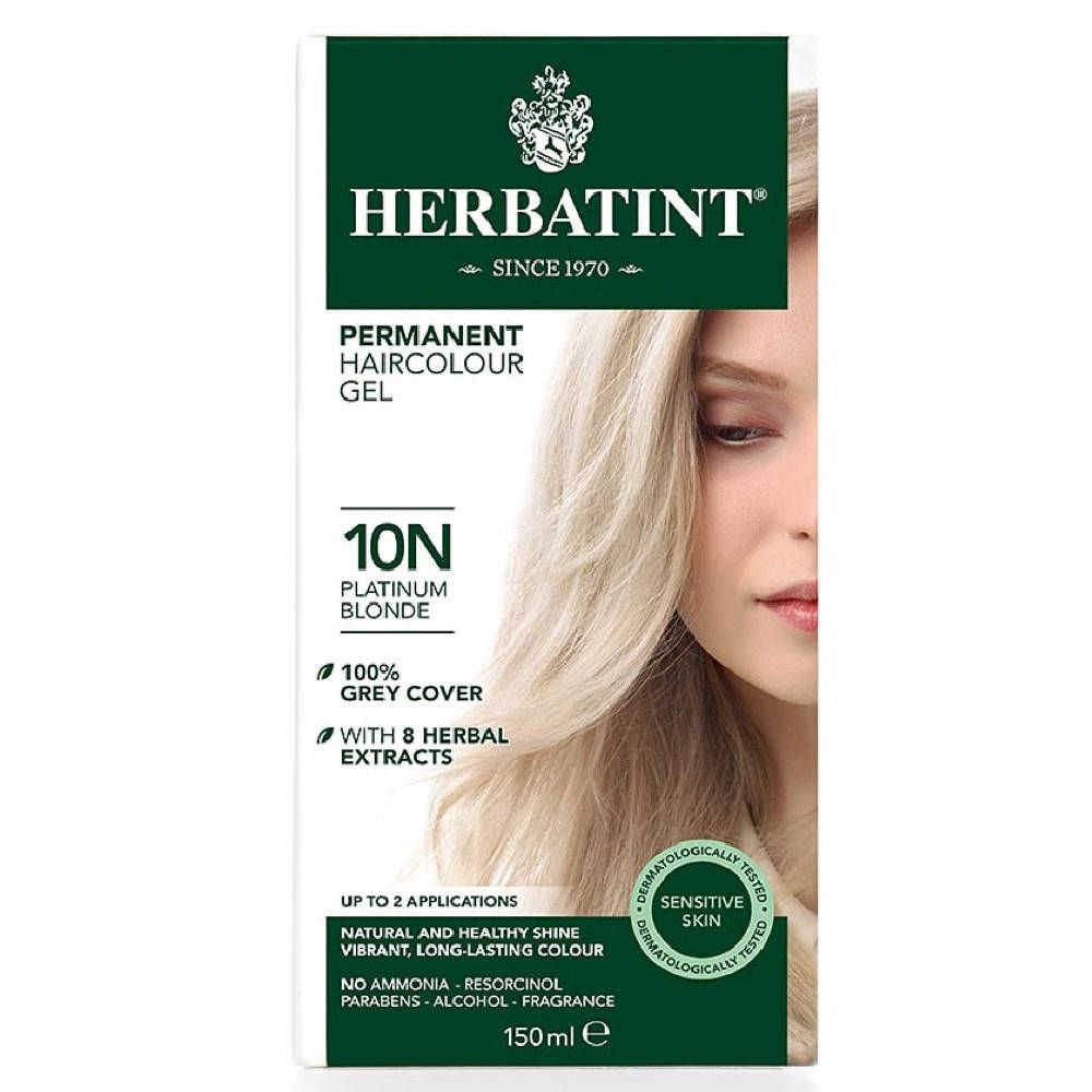 Herbatint Soin Colorant Permanent Blond Platin 10N