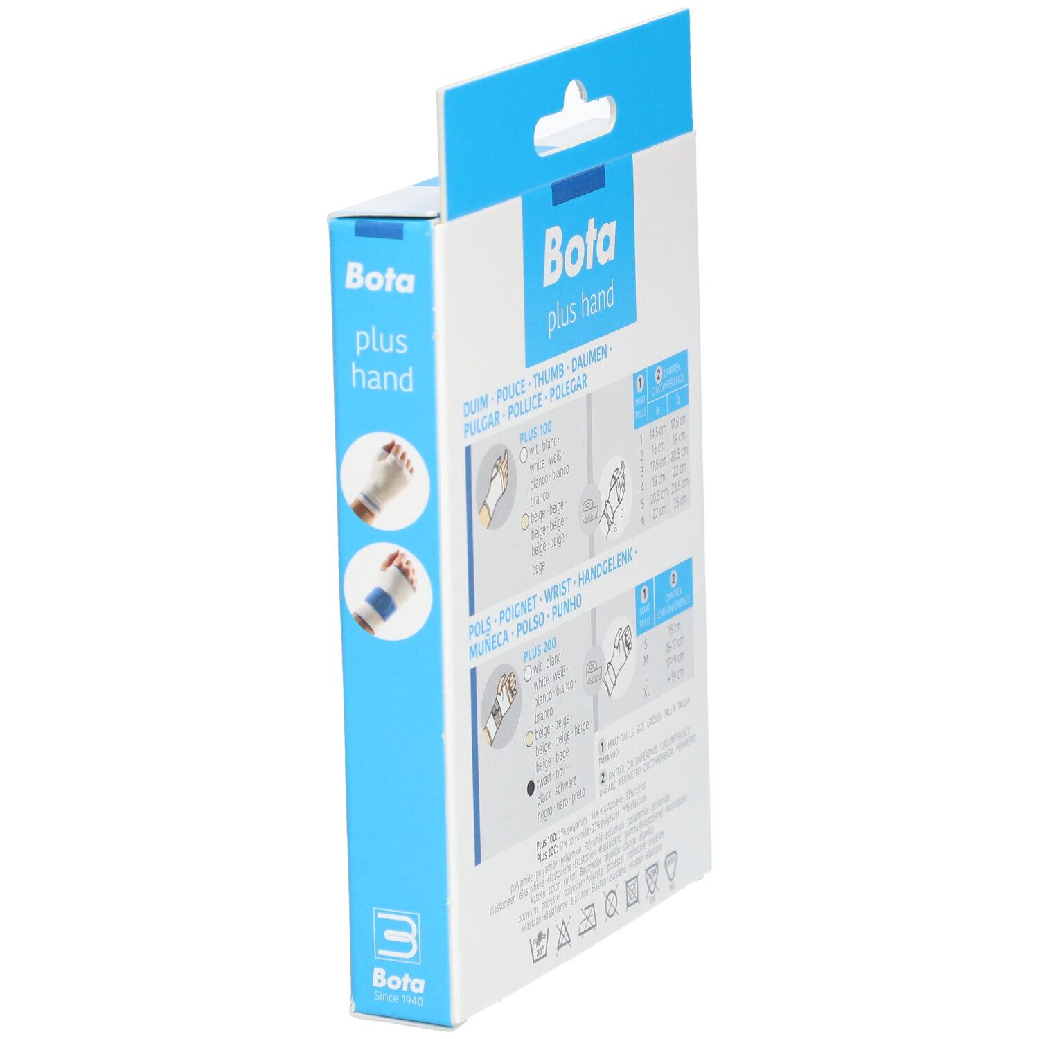 Bota Serre-Poignet-Main + Pouce Blanc 100 T3