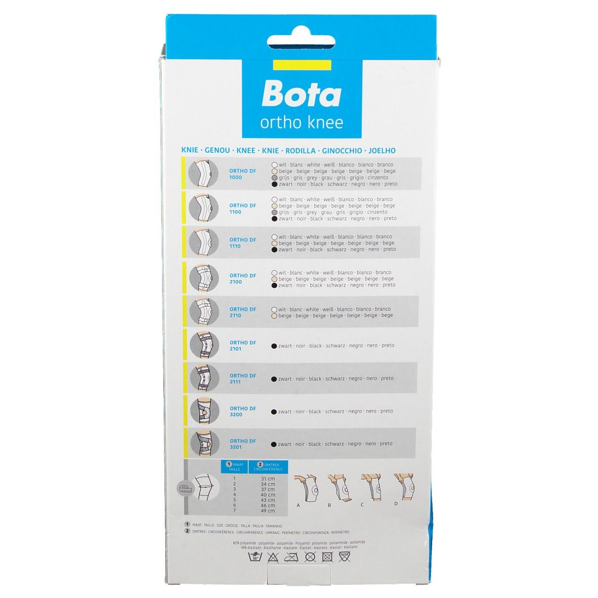 Bota Ortho DF 2110 + Baleine + Silicone Skin Taille 3