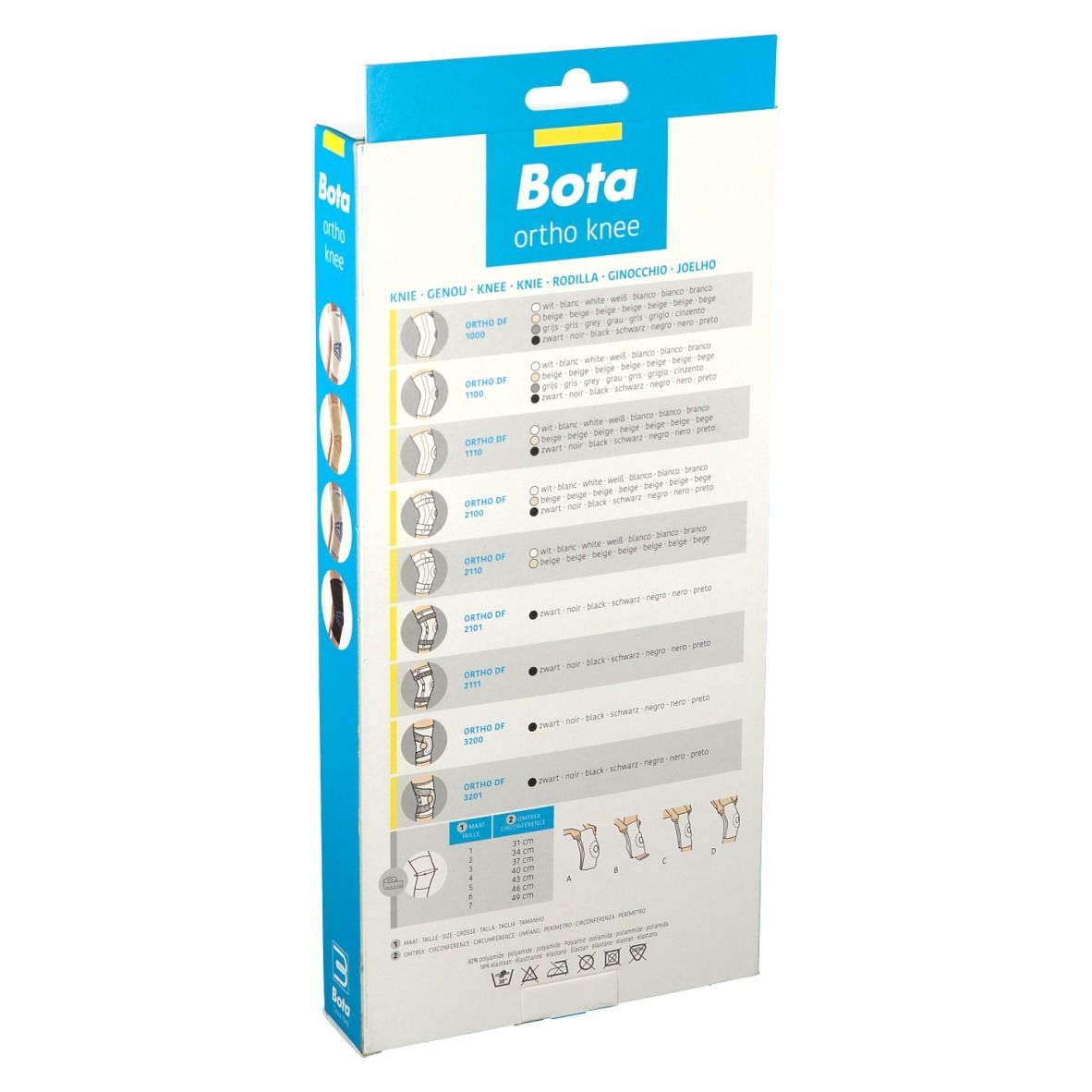 Bota Ortho DF 2110 + Baleine + Silicone Blanc Taille 3