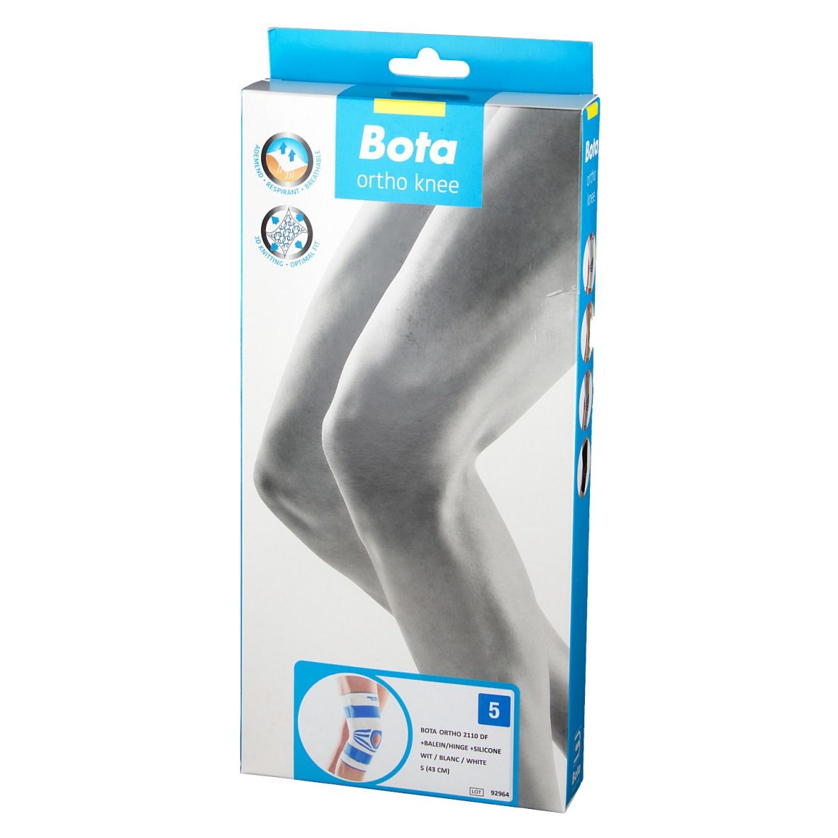Bota Ortho DF 2110 + Baleine + Silicone Blanc Taille 5