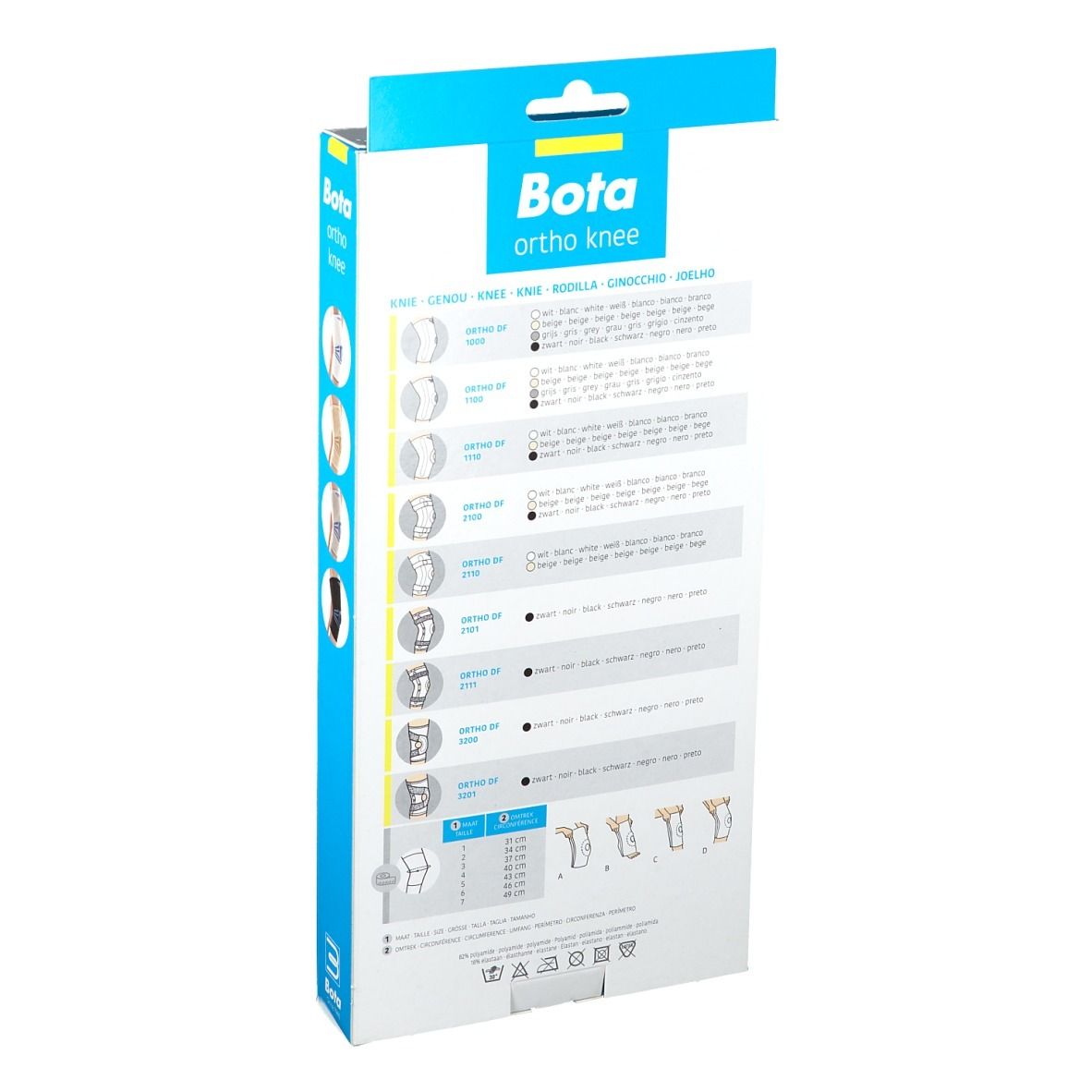 Bota Ortho DF 2110 + Baleine + Silicone Blanc Taille 6