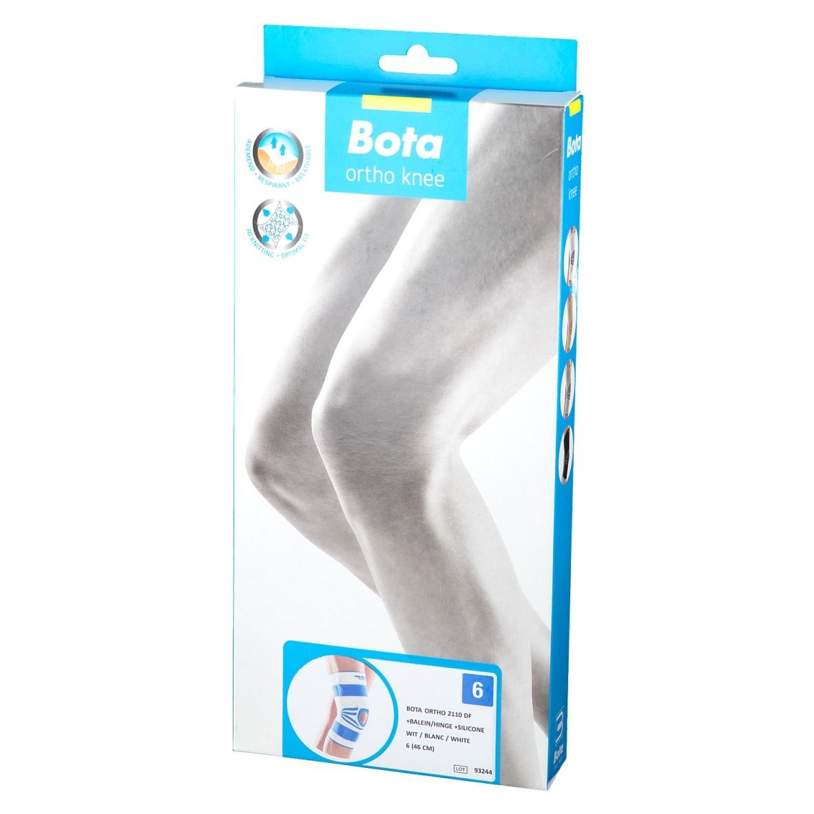 Bota Ortho DF 2110 + Baleine + Silicone Blanc Taille 6