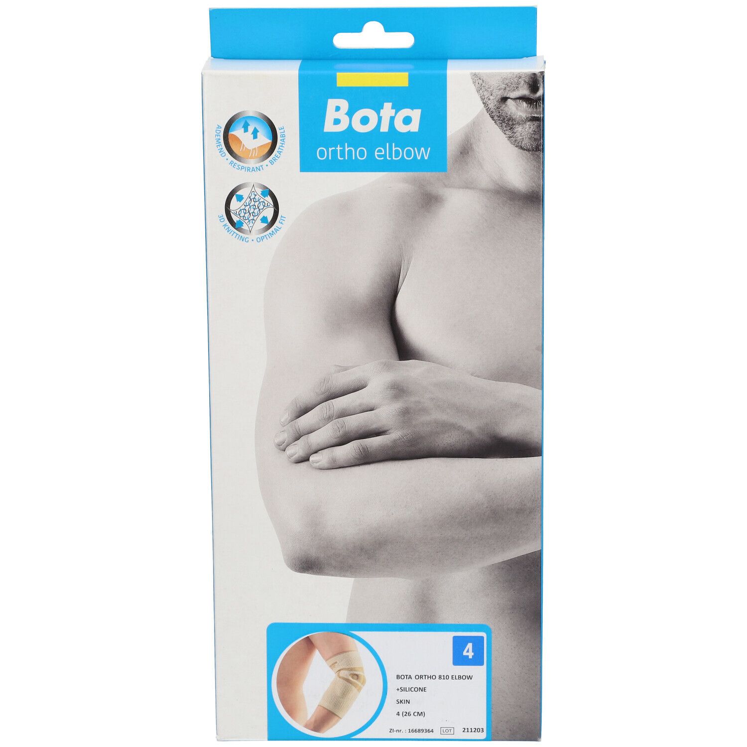 Bota Ortho Elbow 810 + Silicone Skin Taille 4