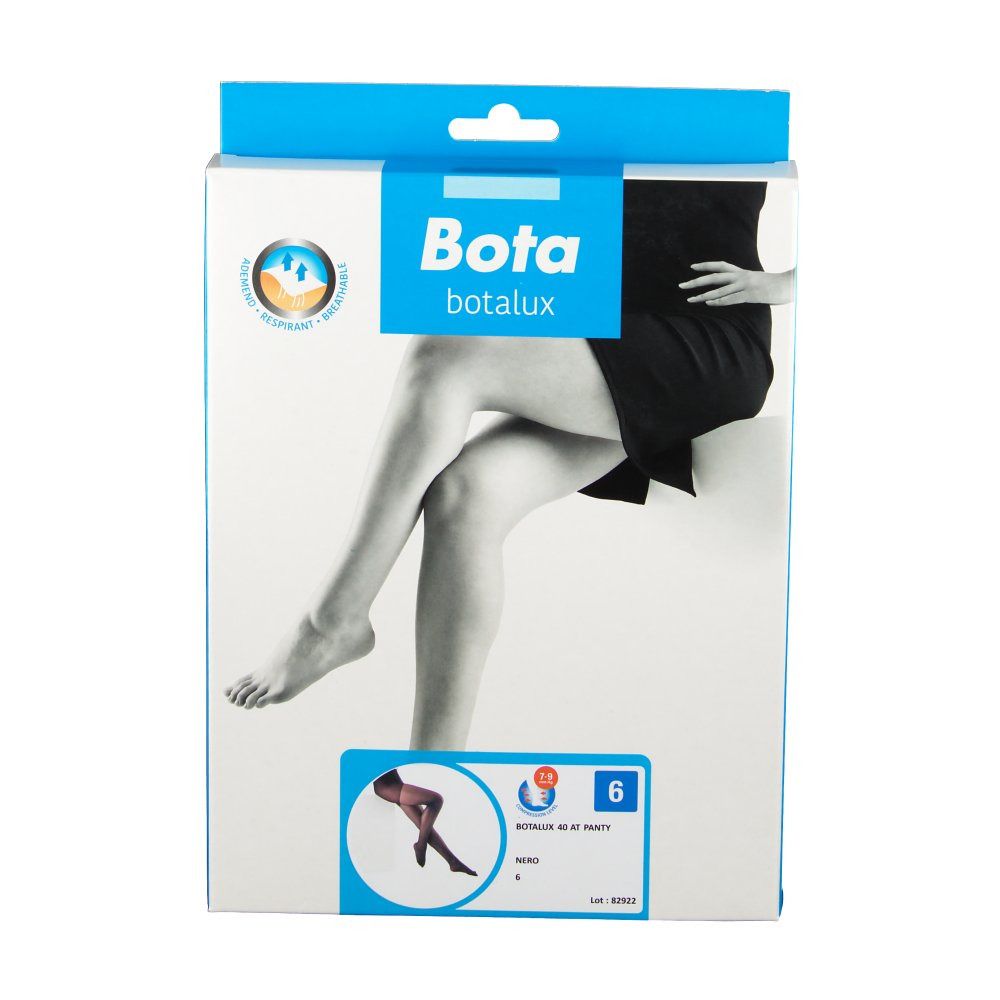 Bota Botalux 40 Panty AT+P Nero Taille 6
