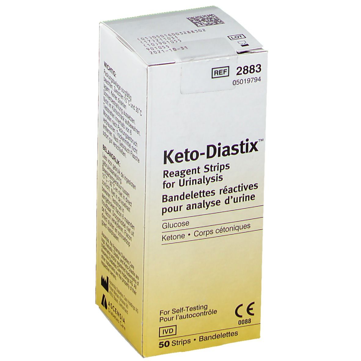 Keto-Diastix™ Bandelettes réactives