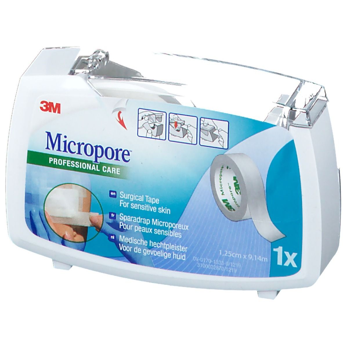 Micropore 3M Sparadrap microporeux - Sparadraps microporeux - Robé vente  matériel médical