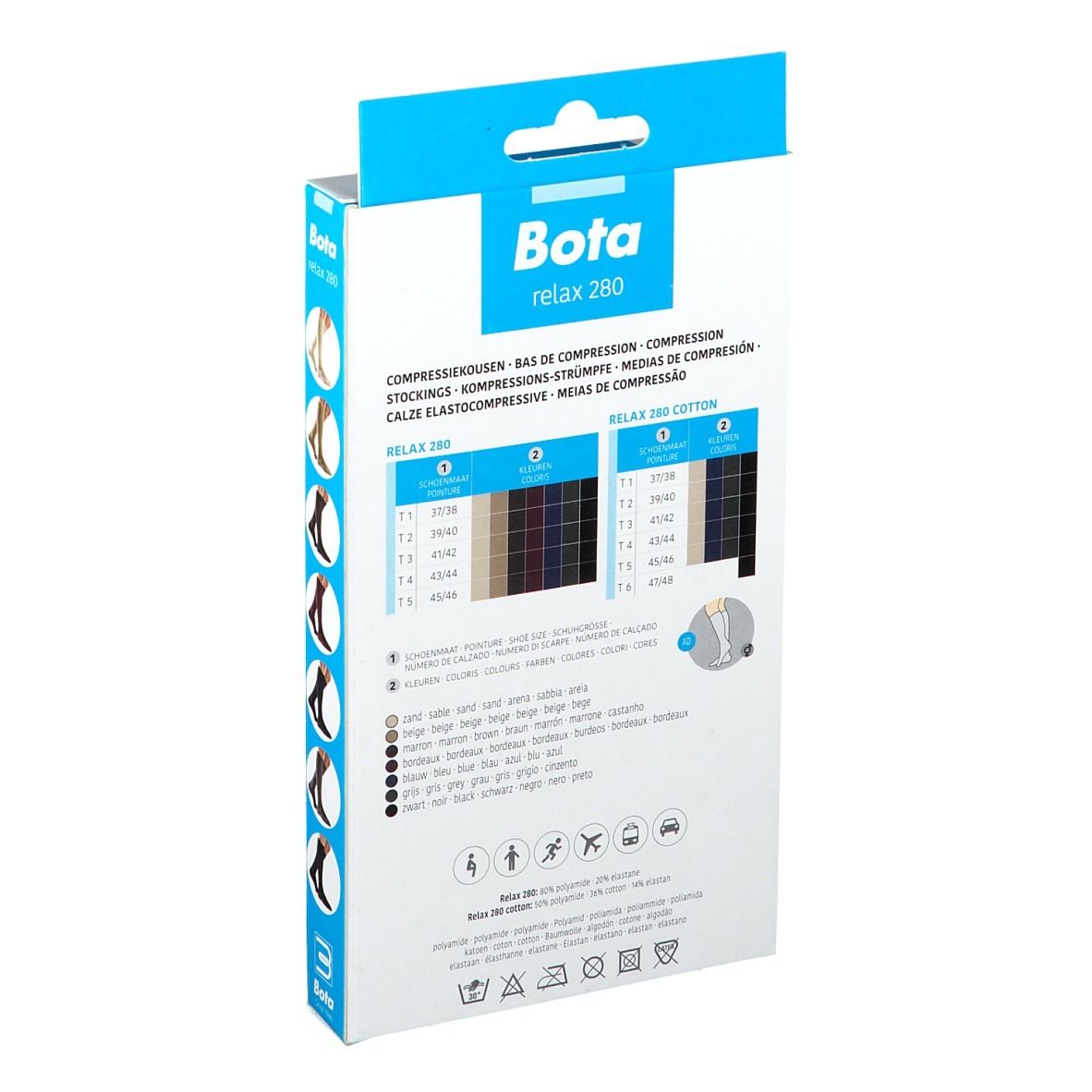 Bota Relax 280 AD +P Bleu Taille 2