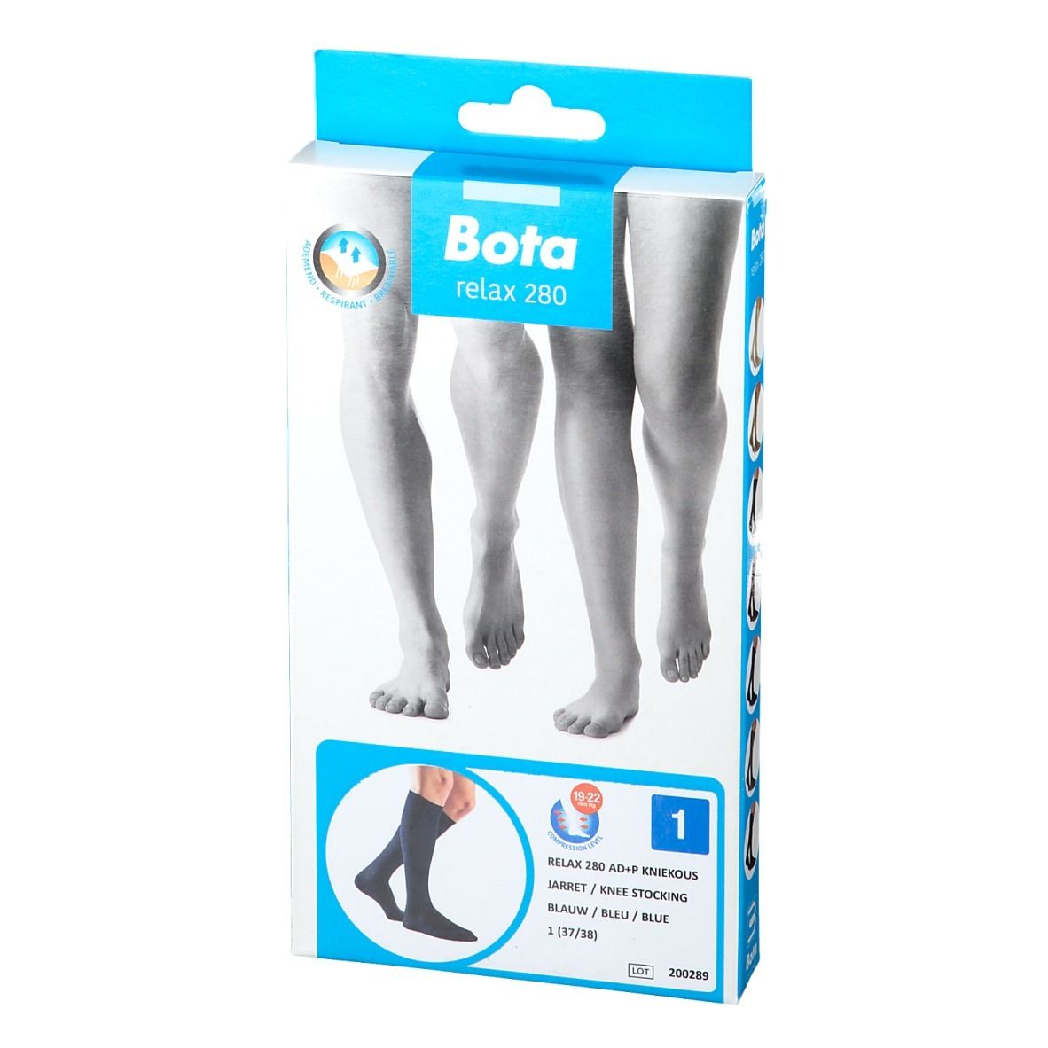 Bota Relax 280 AD +P Bleu Taille 2