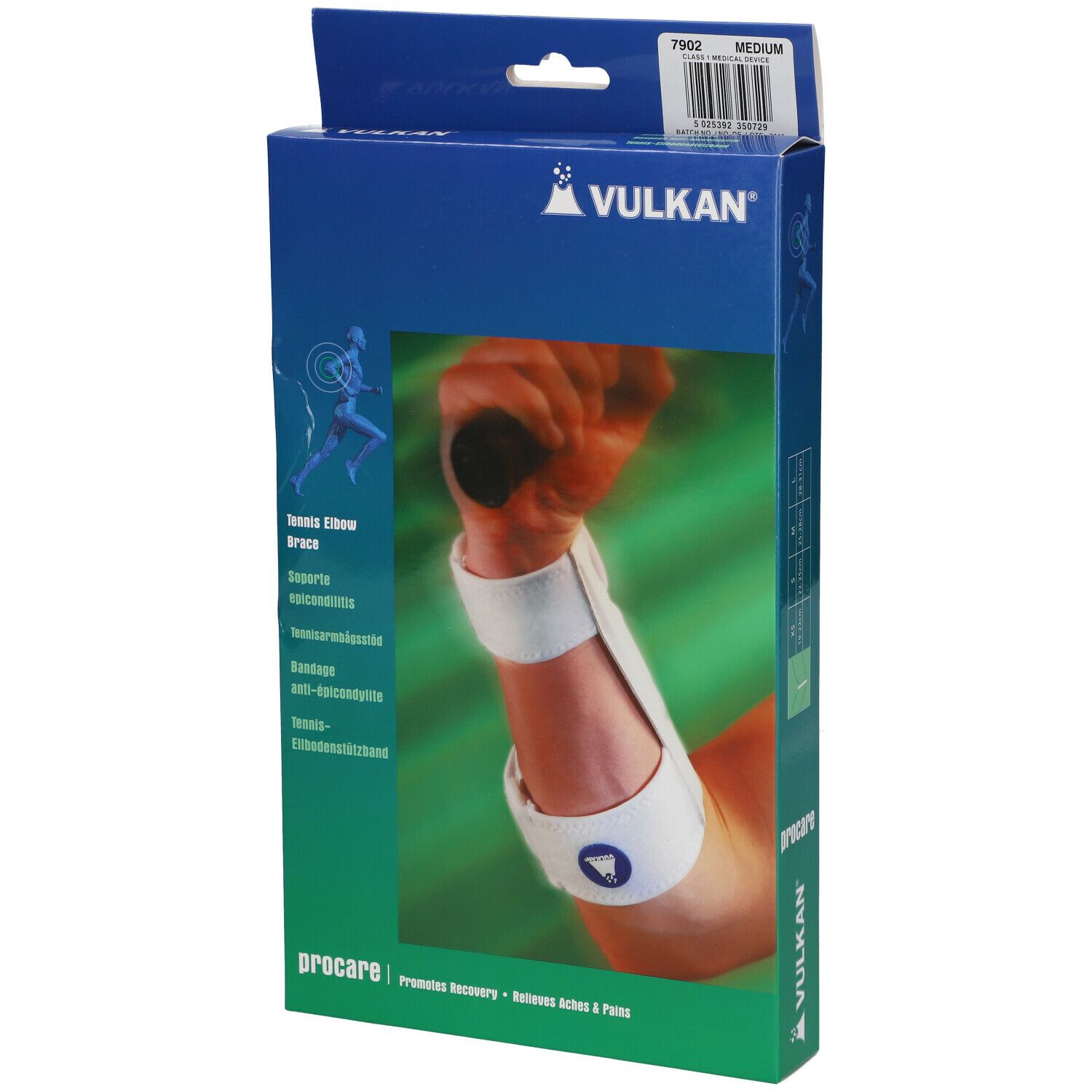 VULKAN® Tennis Elbow Medium Blanc