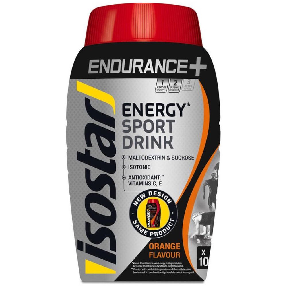 Isostar Endurance+ Boisson énergétique Saveur orange