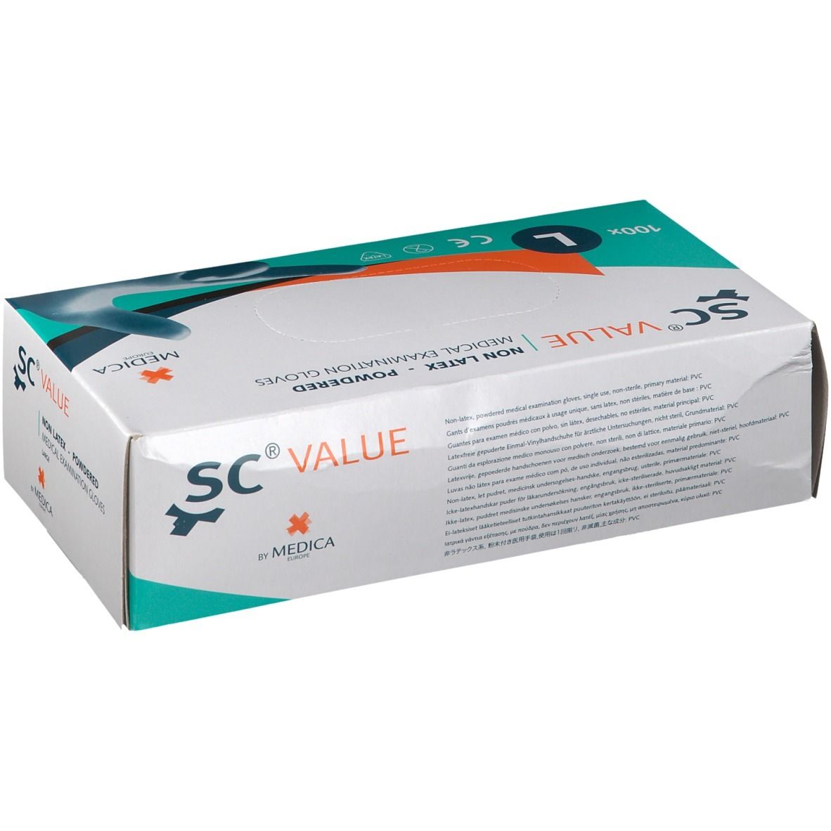 Medica SC® Value Gants poudrer L