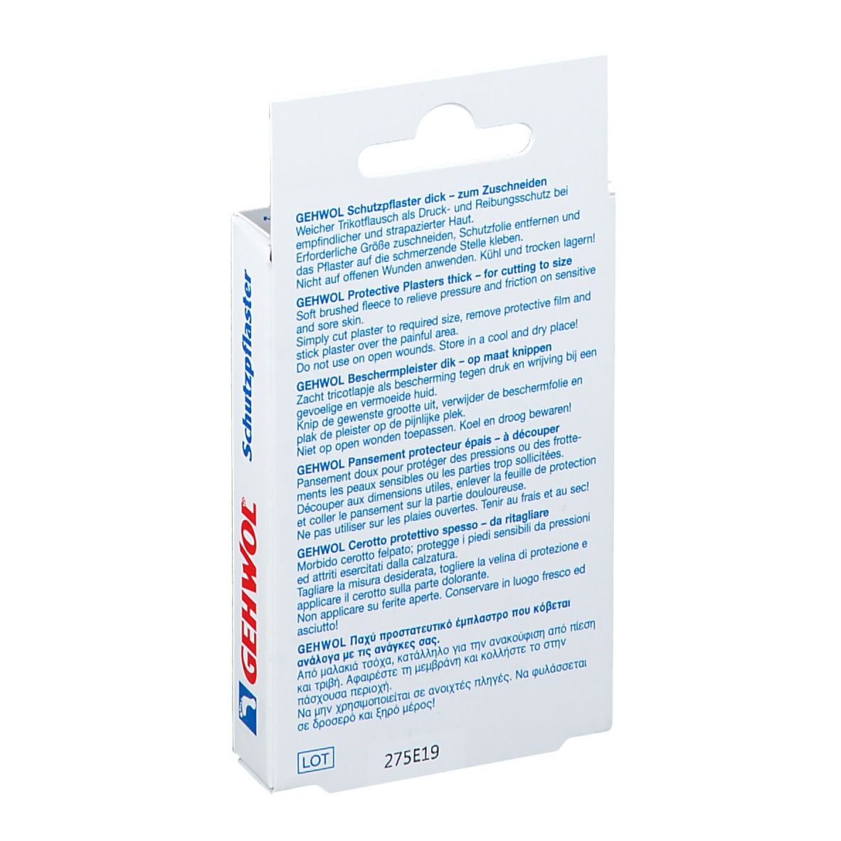 GEHWOL® Pansement protecteur épais à découper