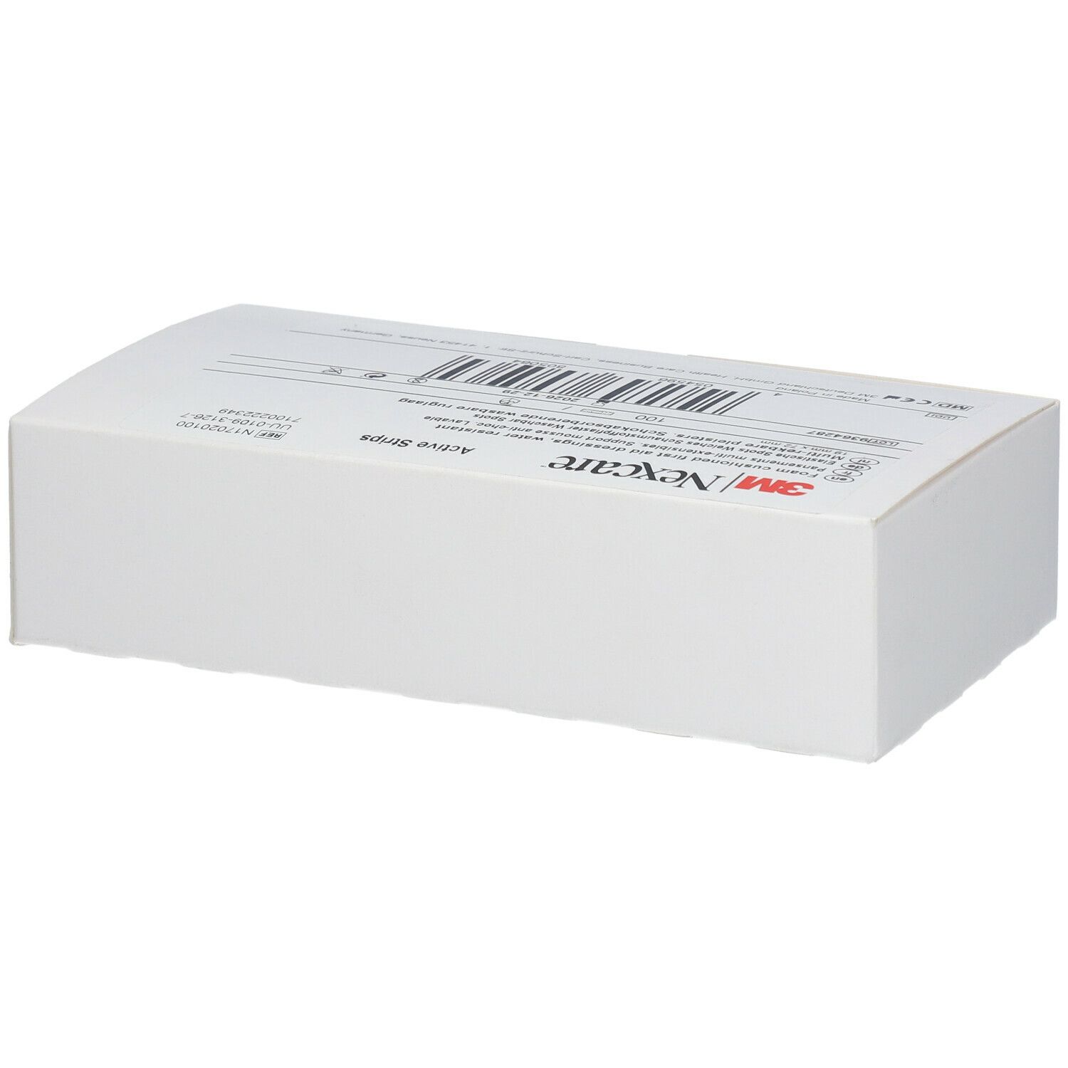 3M™ Nexcare™ Active Strips Pansements hypoallergéniques (1,9 x 7,6 cm) 17020