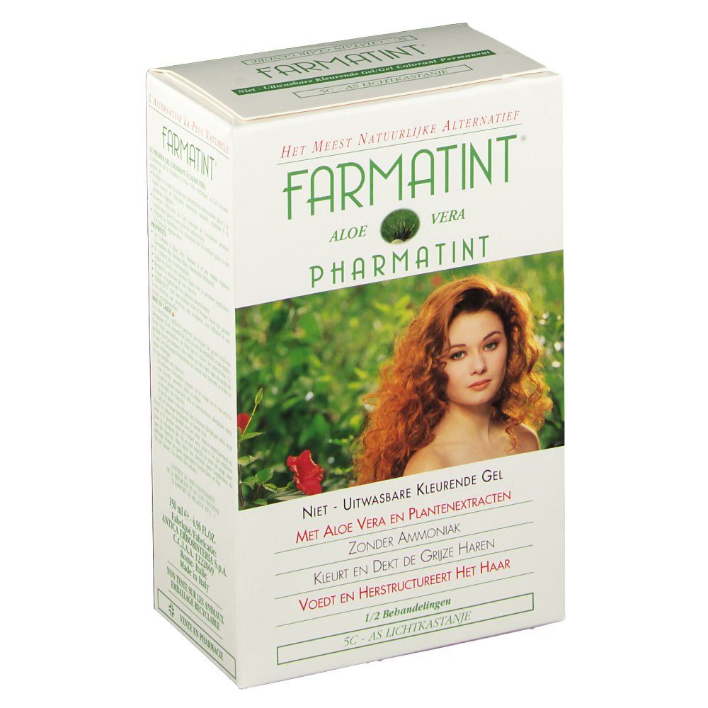 Farmatint® Gel colorant permanent Châtain clair cendré 5C