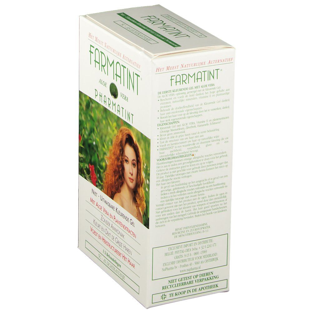 Farmatint® Gel colorant permanent Châtain clair cendré 5C