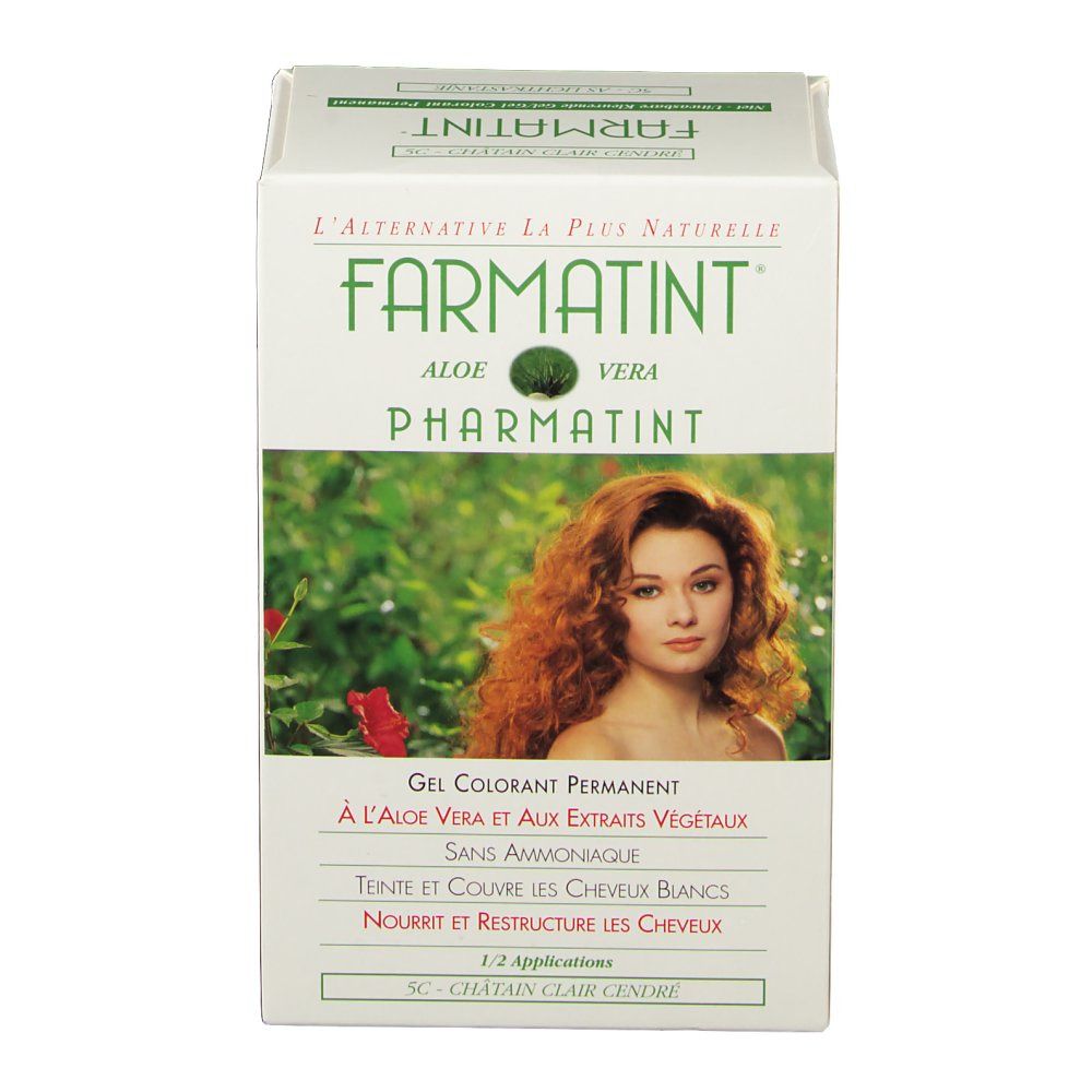 Farmatint® Gel colorant permanent Châtain clair cendré 5C