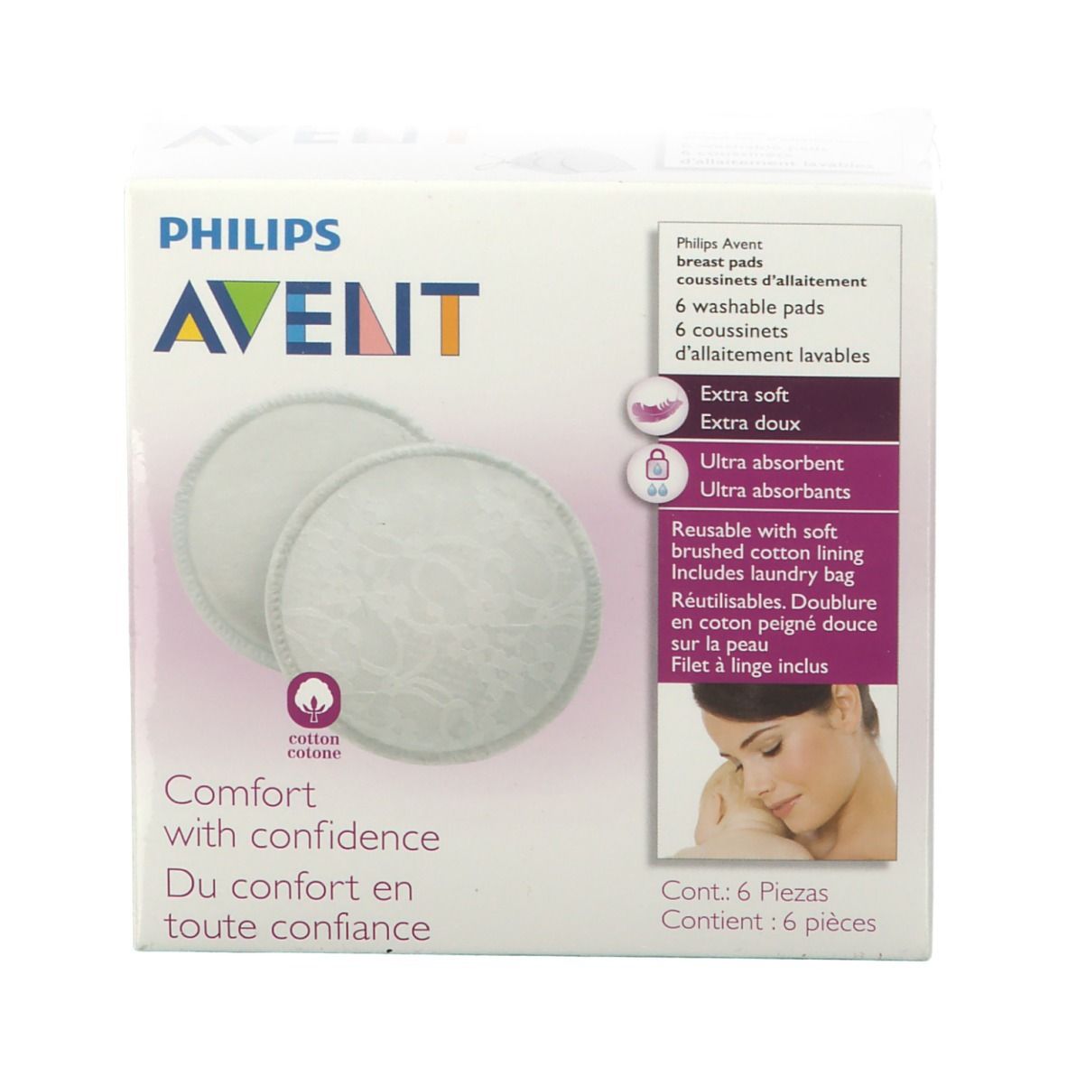 Avent Coussinets d'Allaitement Lavables
